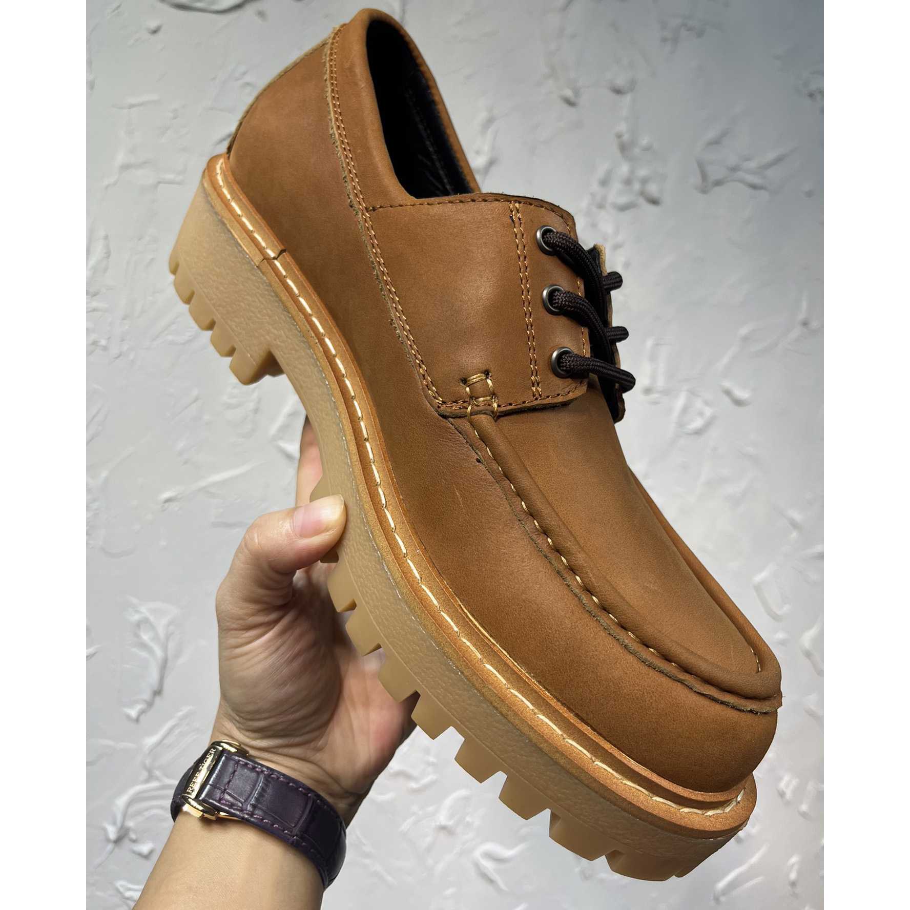 Prada 60mm Leather Loafers - FashionPlug