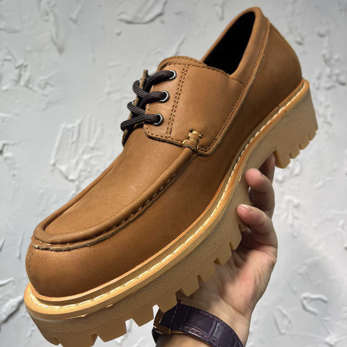 Prada 60mm Leather Loafers - FashionPlug