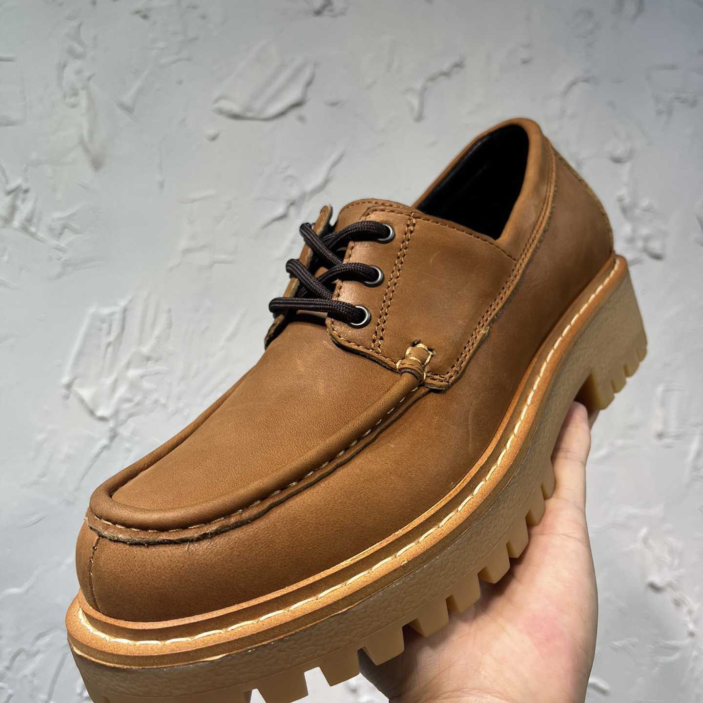 Prada 60mm Leather Loafers - FashionPlug