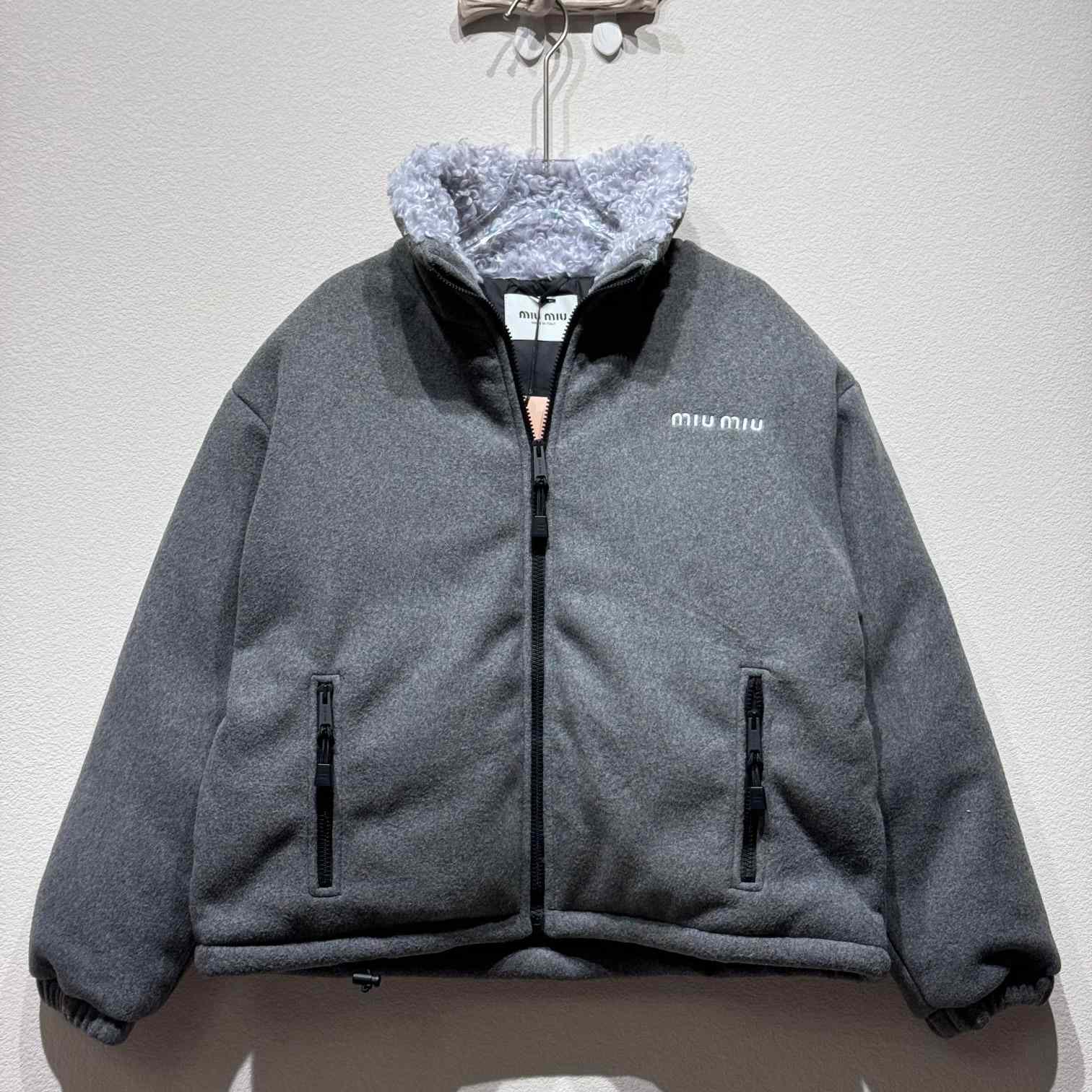 Miu Miu Fleece Sweatshirt - FashionPlug