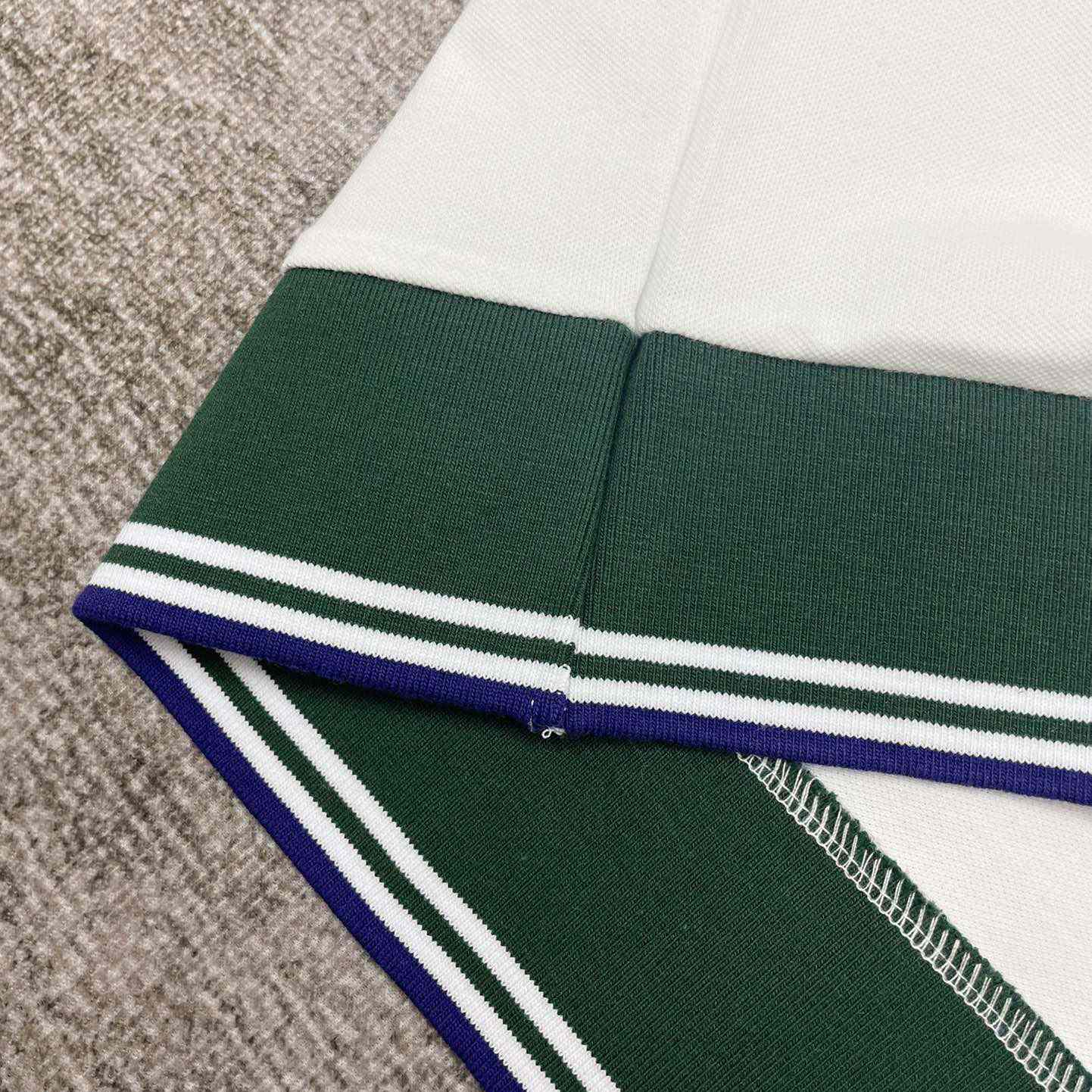 Casablanca Croquis De Tennis Piqué Polo Shirt   c884 - FashionPlug