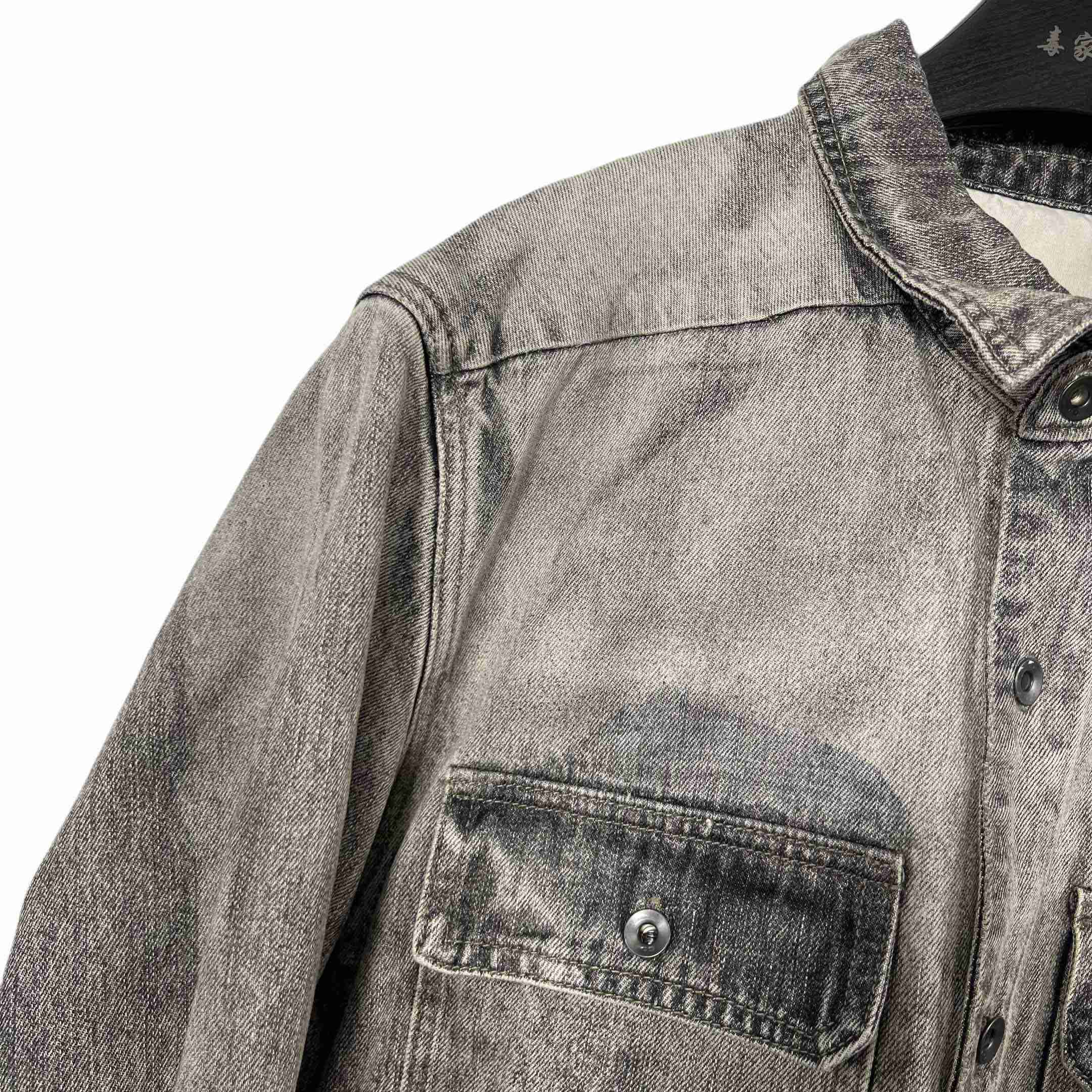 Rick Owens Drkshdw Denim Outershirt - FashionPlug