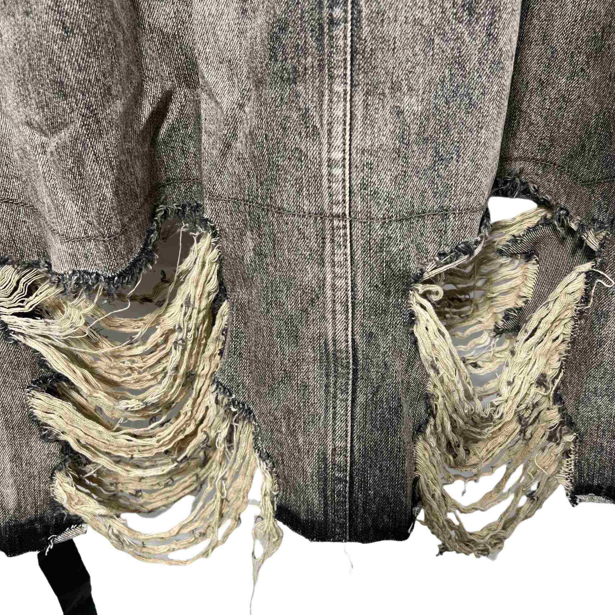 Rick Owens Drkshdw Denim Outershirt - FashionPlug