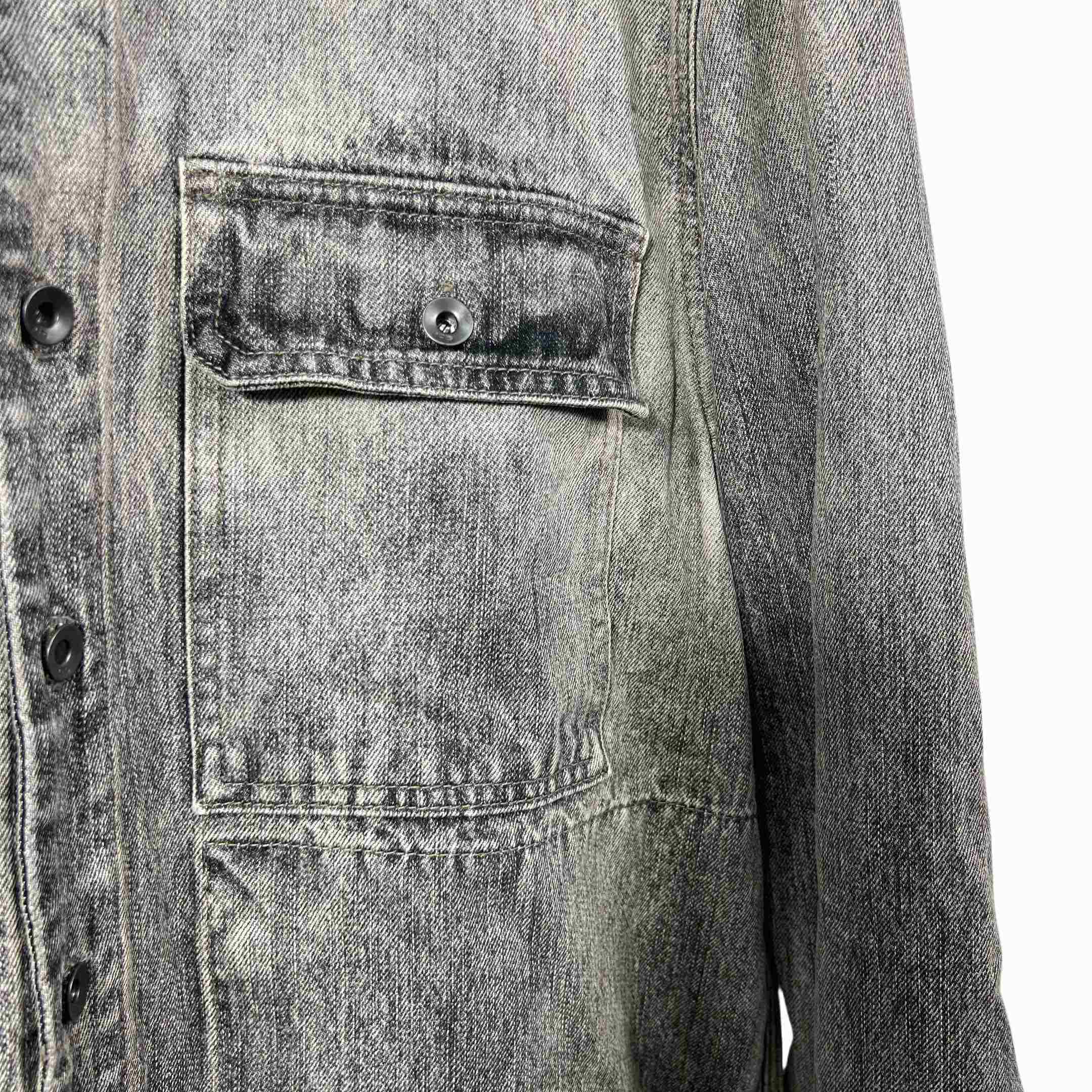 Rick Owens Drkshdw Denim Outershirt - FashionPlug