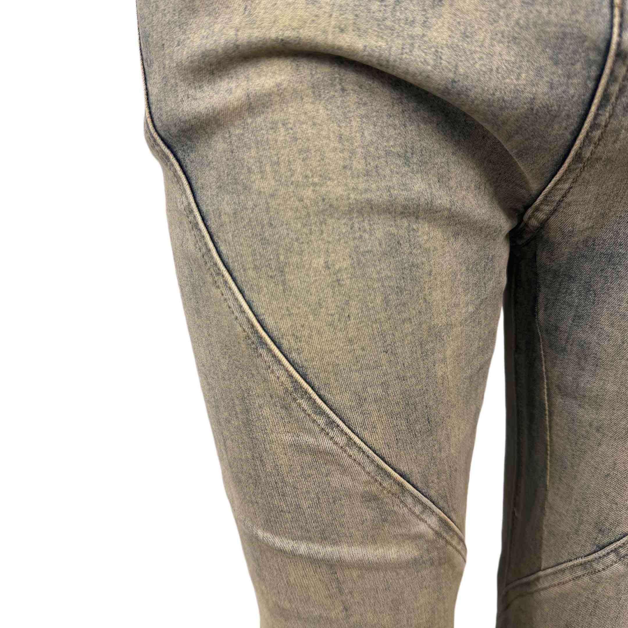Rick Owens DRKSHDW Gray Porterville Bias Bootcut Jeans - FashionPlug