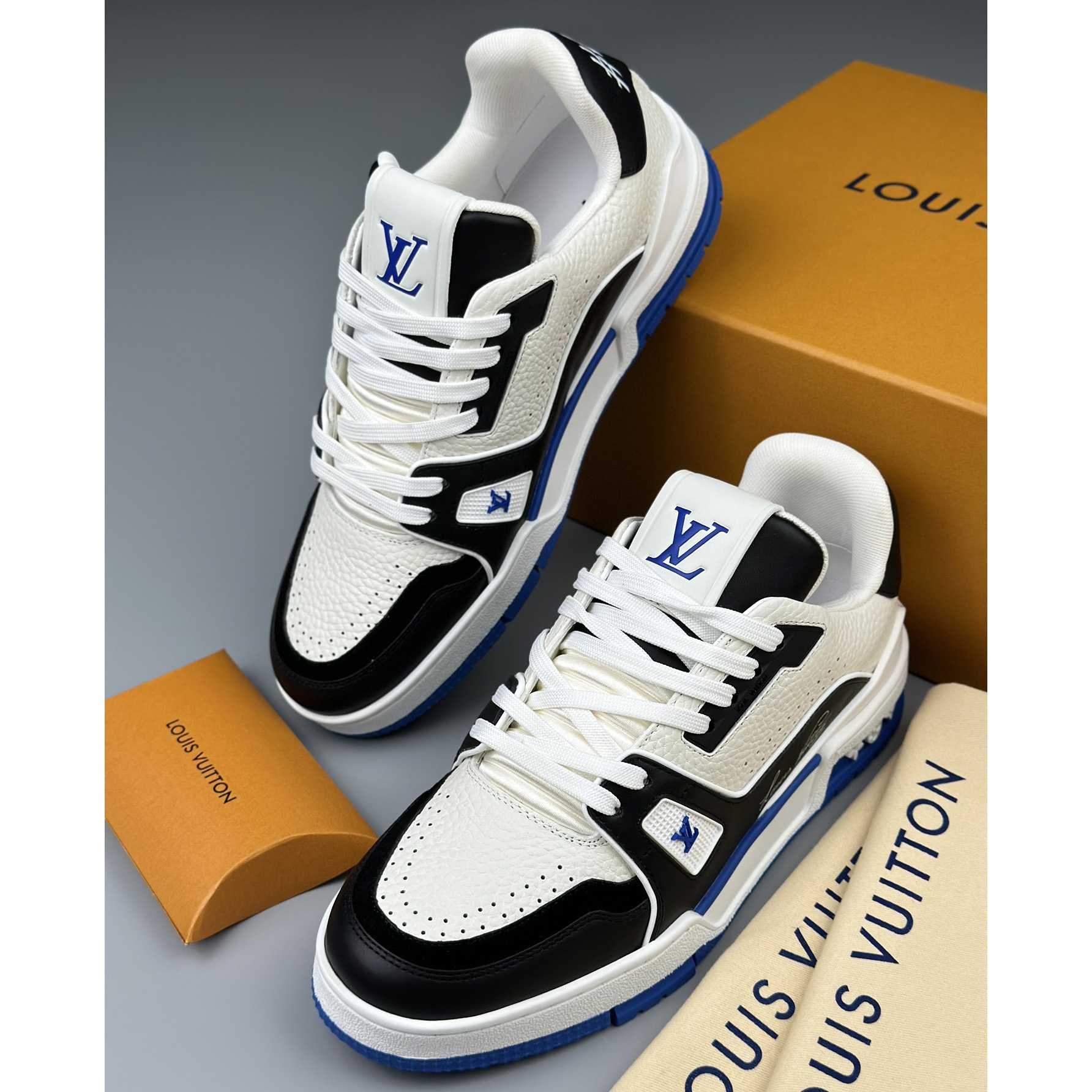Louis Vuitton LV Trainer Sneaker       1ADF3G - FashionPlug