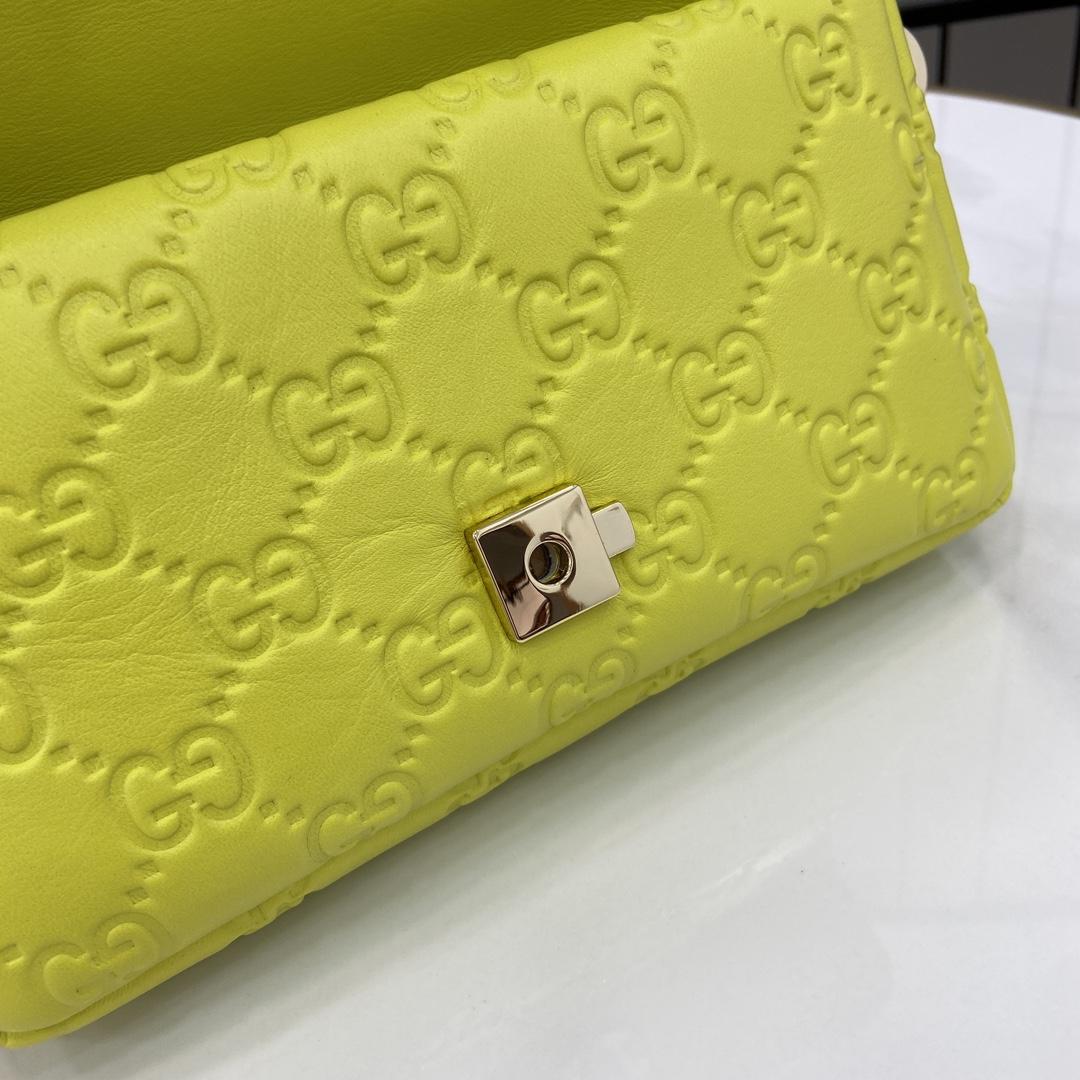 Gucci GG Milano Mini Top Handle Bag - FashionPlug