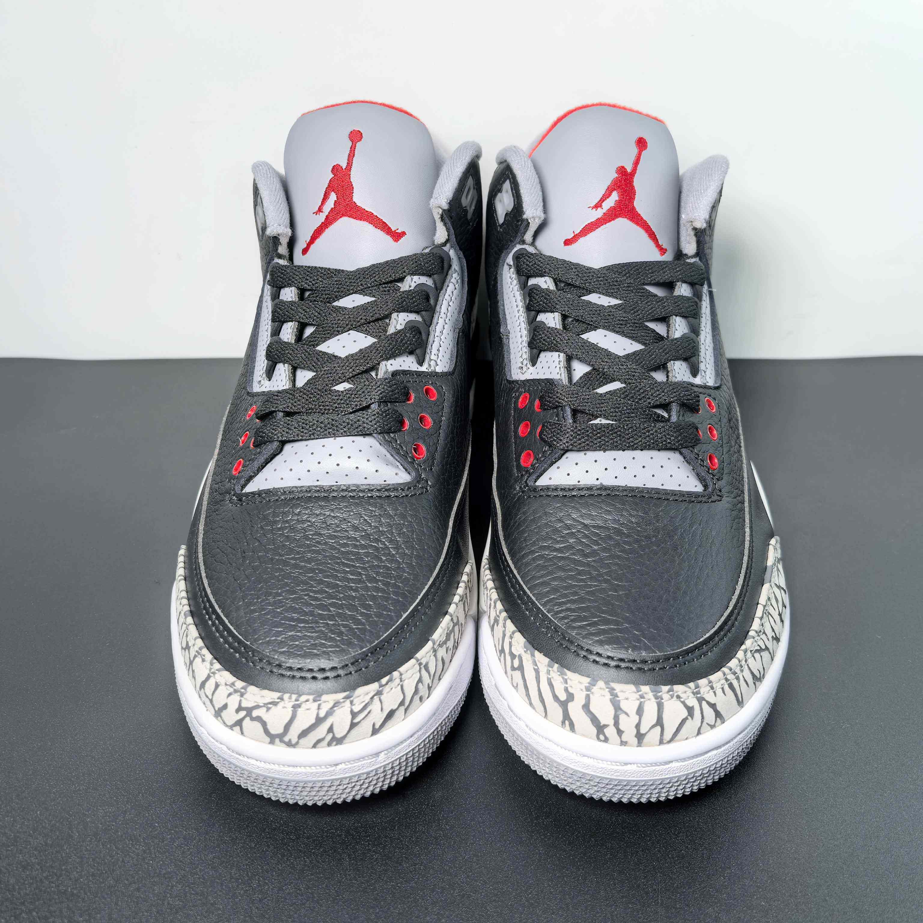 Air Jordan 3 OG “Black Cement Basketball Shoes     854262-001  - FashionPlug