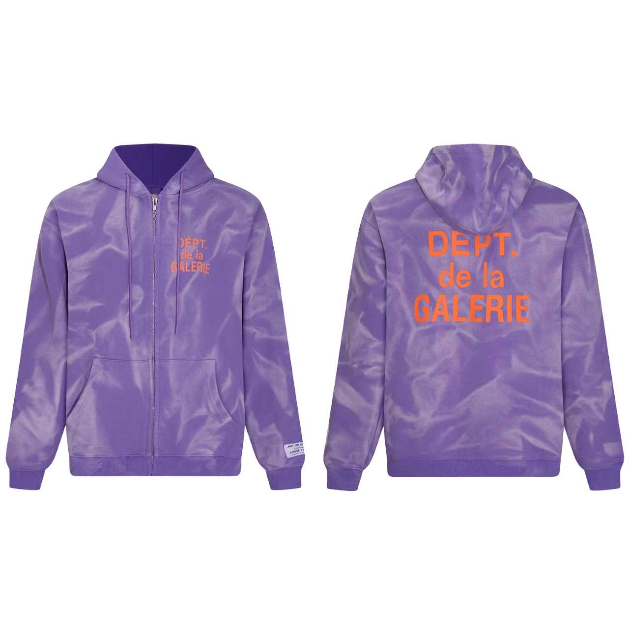 Gallery Dept. Zip-up Sweatshirt With Hood - FashionPlug