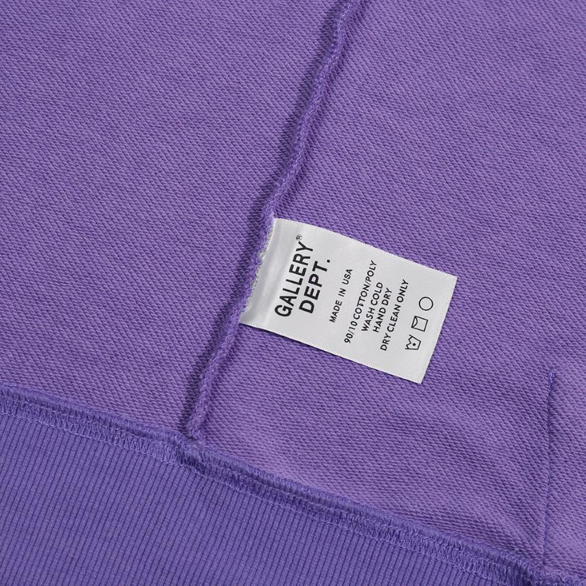 Gallery Dept. Zip-up Sweatshirt With Hood - FashionPlug