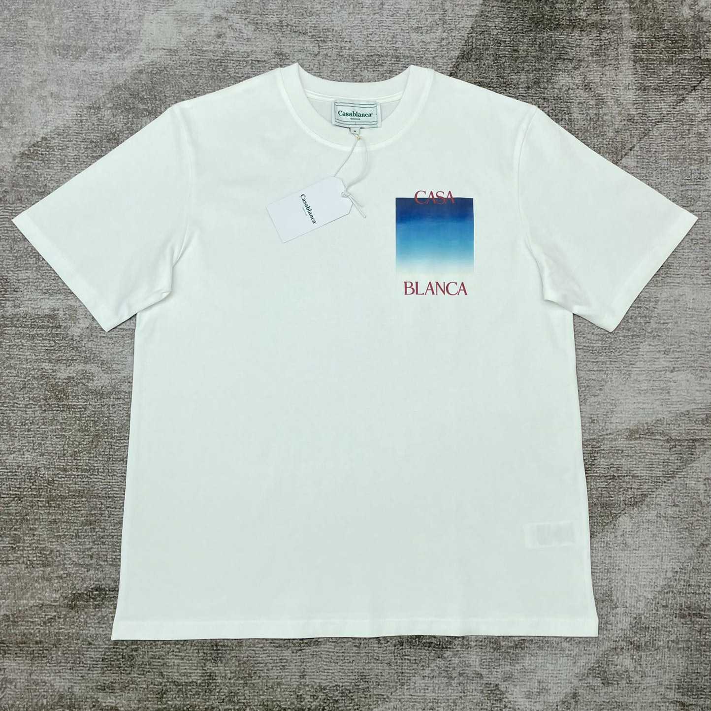 Casablanca Gradient Casa Logo T-shirt     C915 - FashionPlug