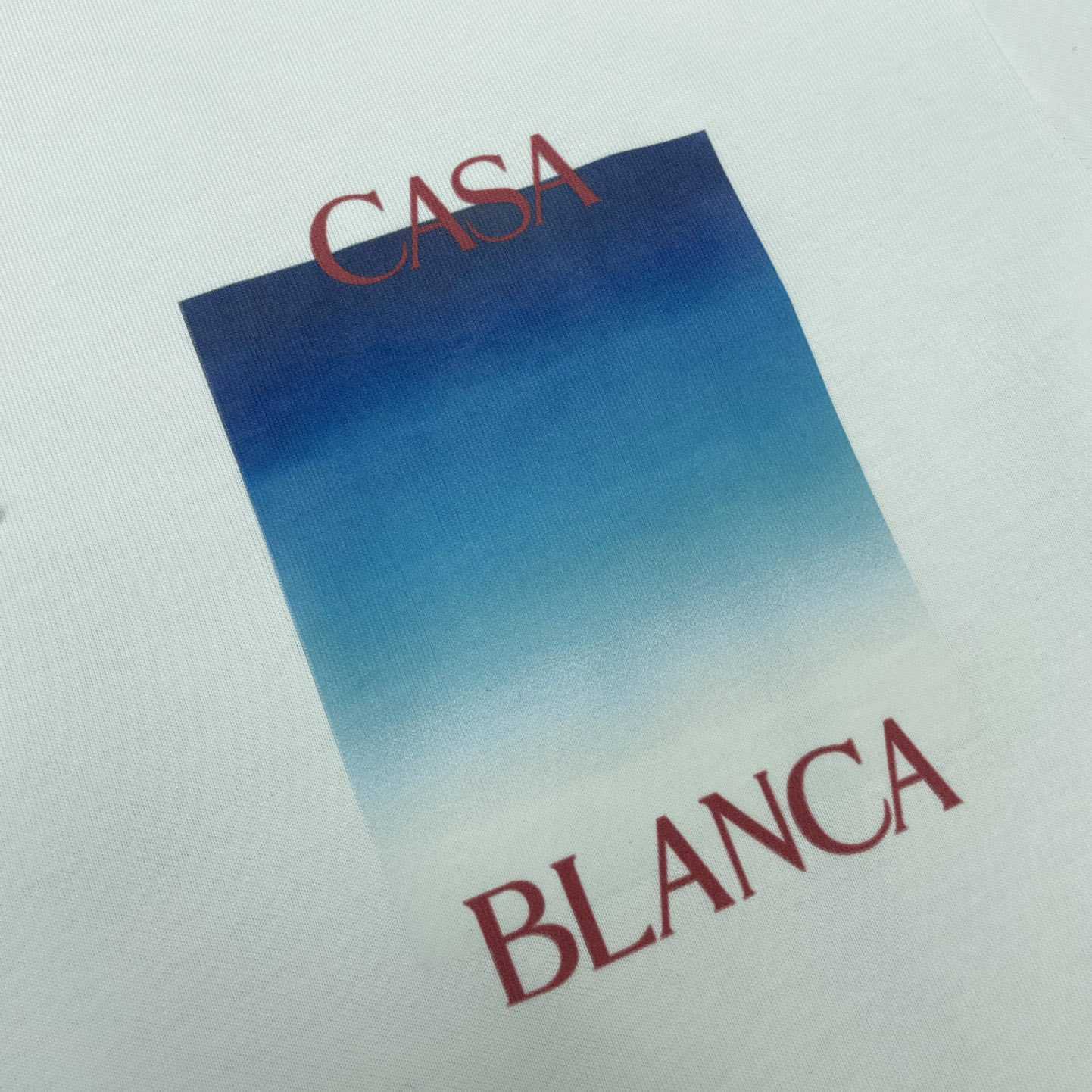 Casablanca Gradient Casa Logo T-shirt     C915 - FashionPlug