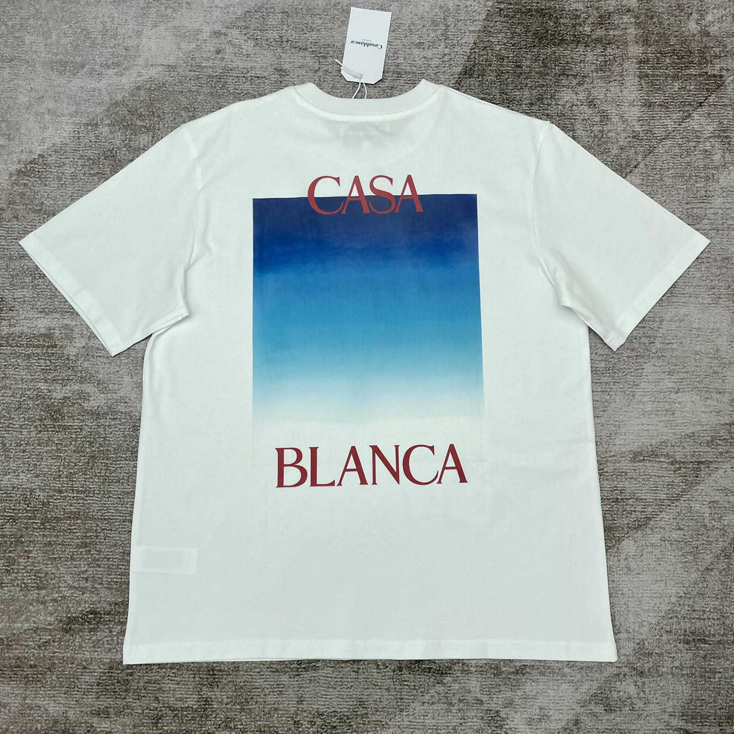 Casablanca Gradient Casa Logo T-shirt     C915 - FashionPlug