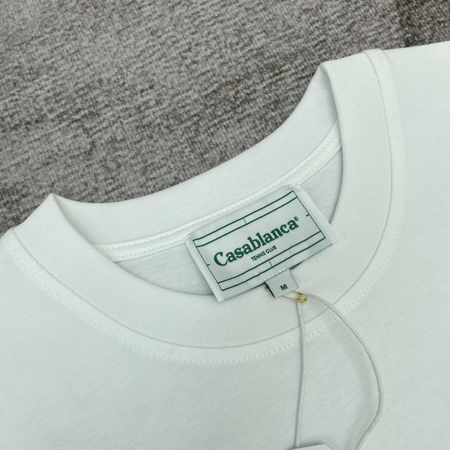 Casablanca Gradient Casa Logo T-shirt     C915 - FashionPlug