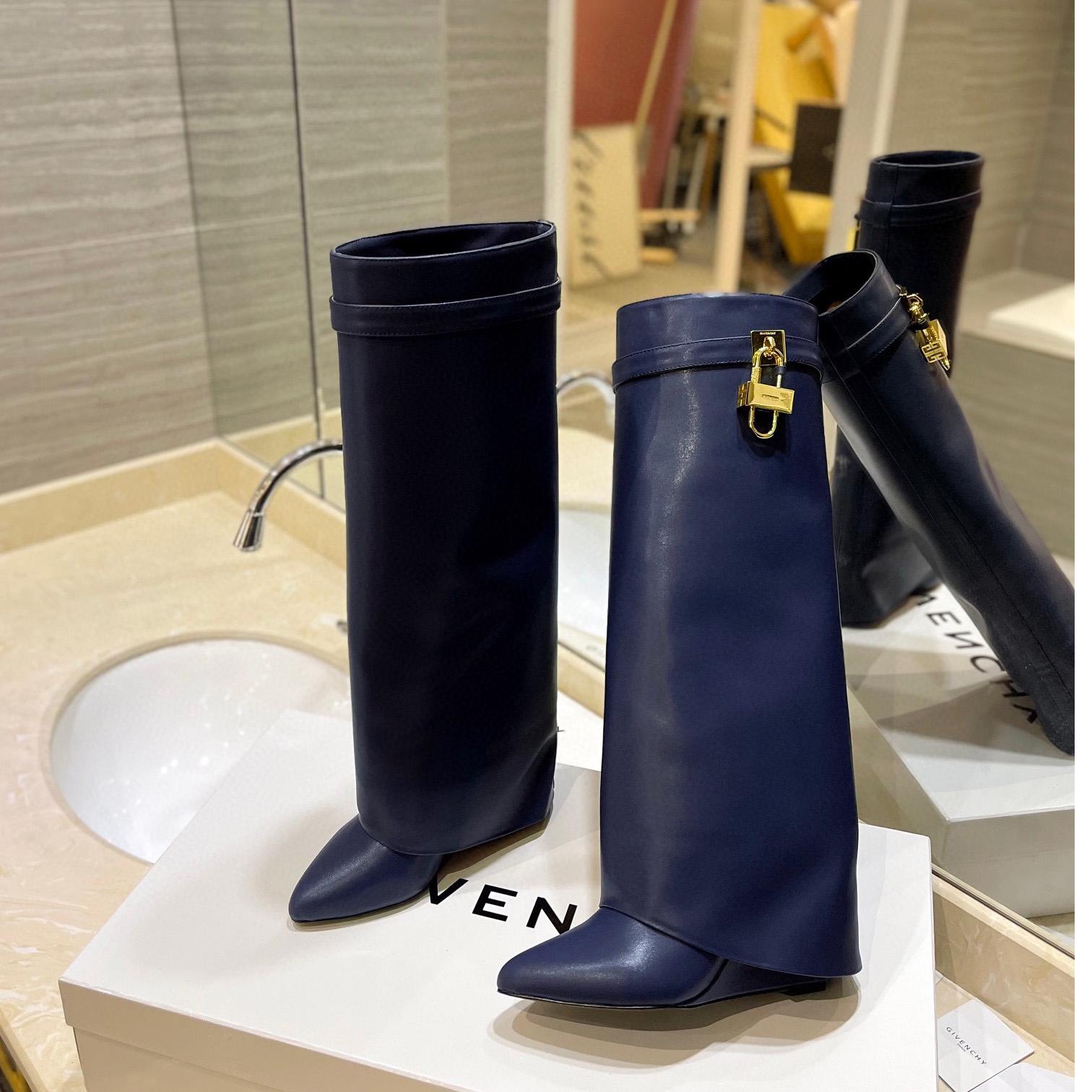Givenchy  Shark Lock Boots - FashionPlug