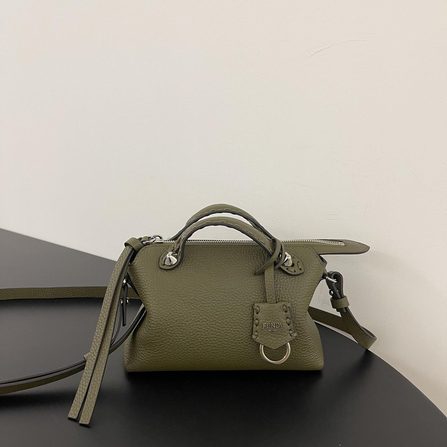 Fendi By The Way Selleria Mini Selleria Bag With 192 Hand-sewn Topstitches - FashionPlug