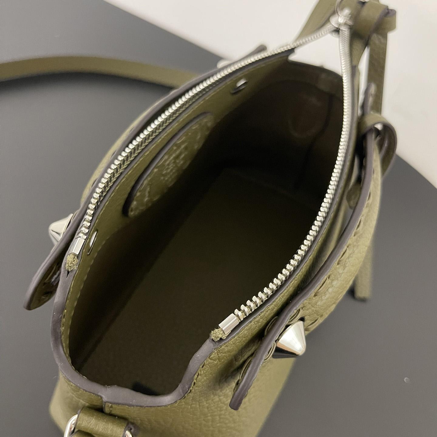 Fendi By The Way Selleria Mini Selleria Bag With 192 Hand-sewn Topstitches - FashionPlug