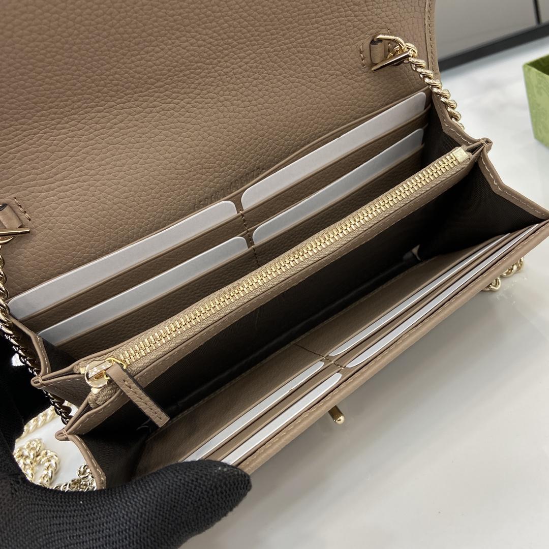 Gucci Jackie 1961 Chain Wallet - FashionPlug