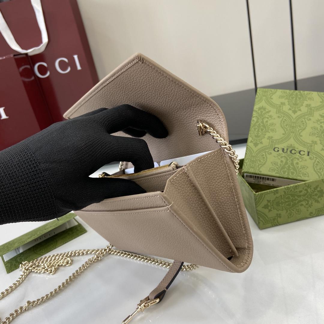 Gucci Jackie 1961 Chain Wallet - FashionPlug