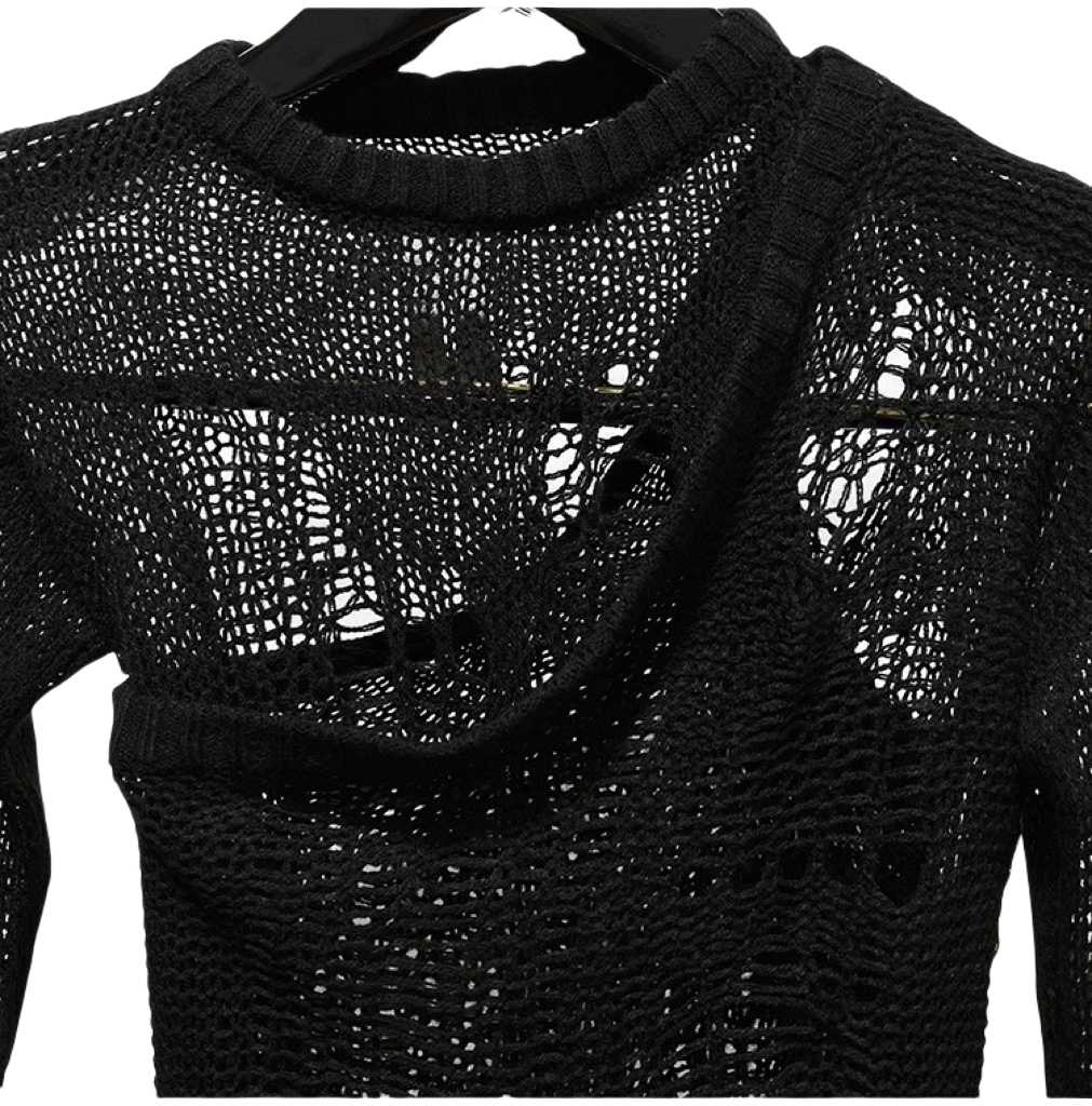 Rick Owens Fogachine Banana Spider Knit - FashionPlug