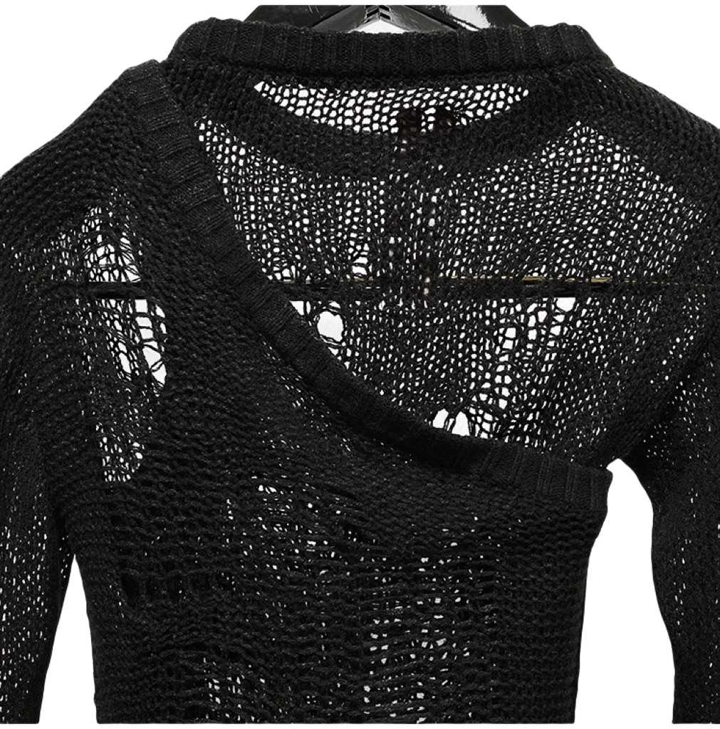 Rick Owens Fogachine Banana Spider Knit - FashionPlug