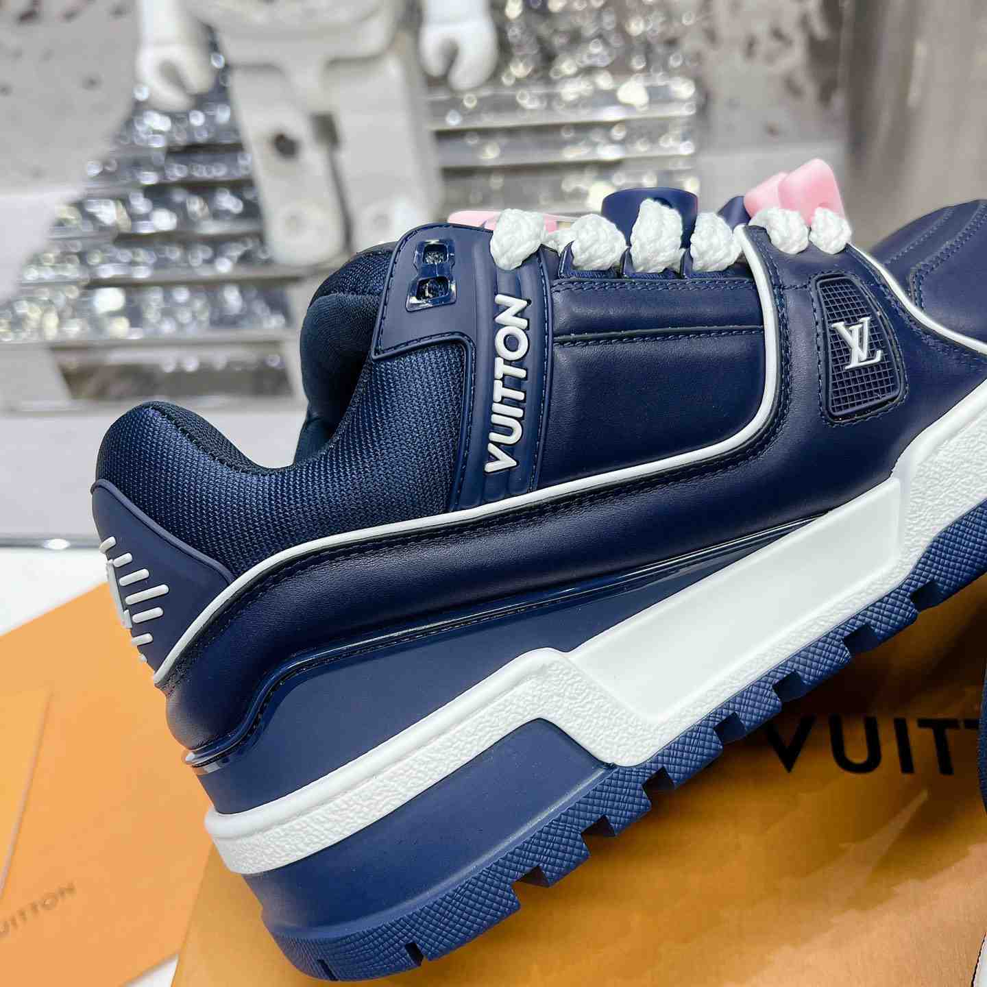 Louis Vuitton LV Trainer Maxi Sneaker   1AD6CP - FashionPlug