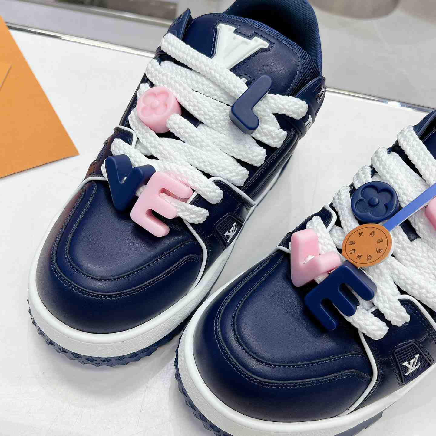 Louis Vuitton LV Trainer Maxi Sneaker   1AD6CP - FashionPlug