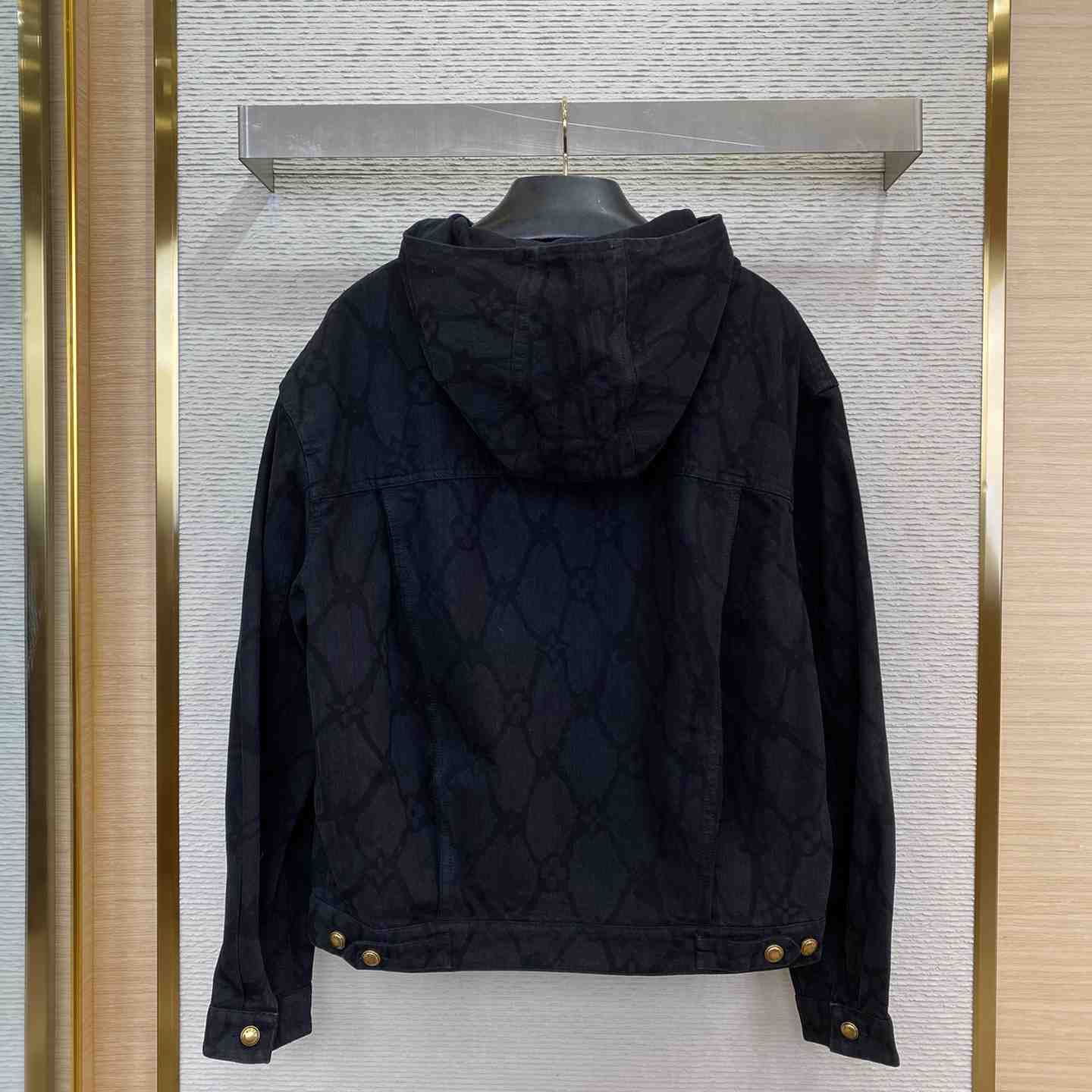 Louis Vuitton Monogram Denim Hooded Blouson - FashionPlug