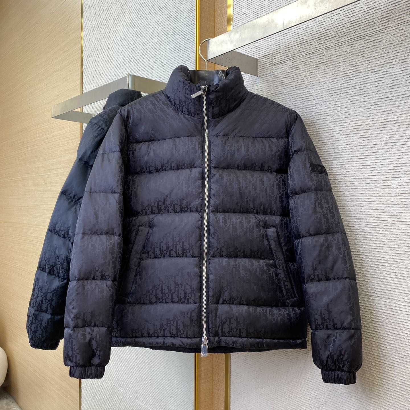 Dior Oblique Down Jacket  - FashionPlug
