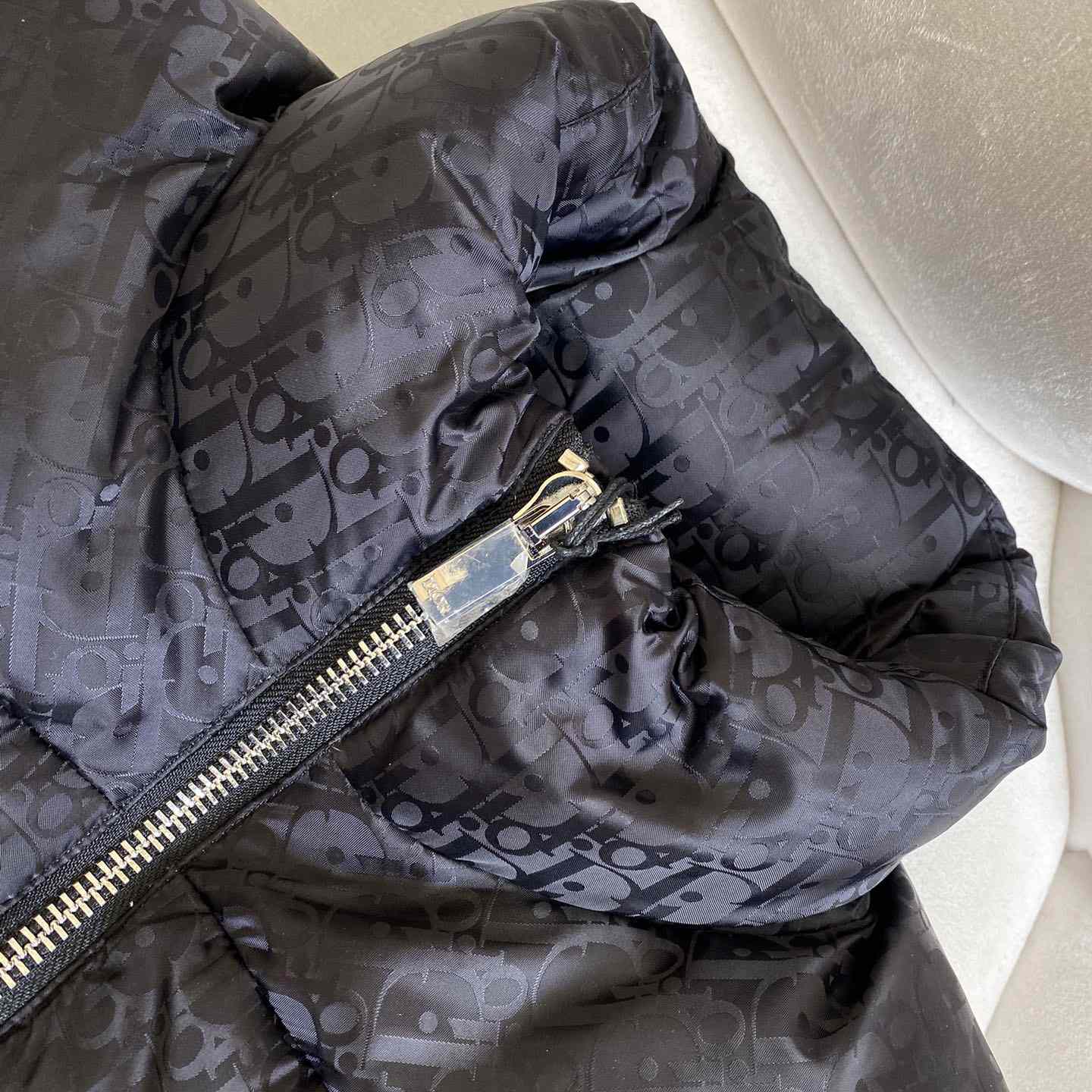 Dior Oblique Down Jacket  - FashionPlug