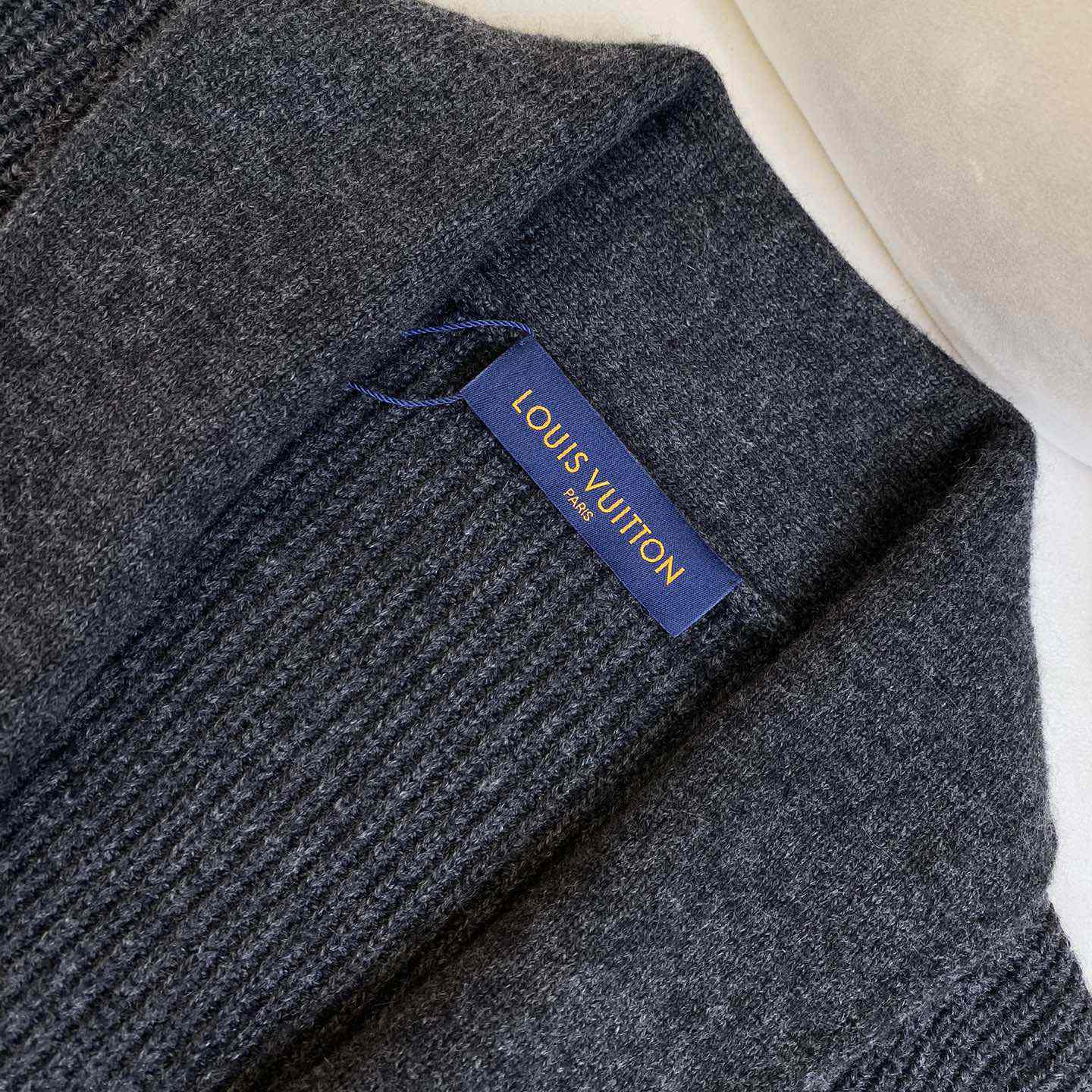 Louis Vuitton Cashmere Blend Shawl Collar Cardigan   1AFWBP - FashionPlug