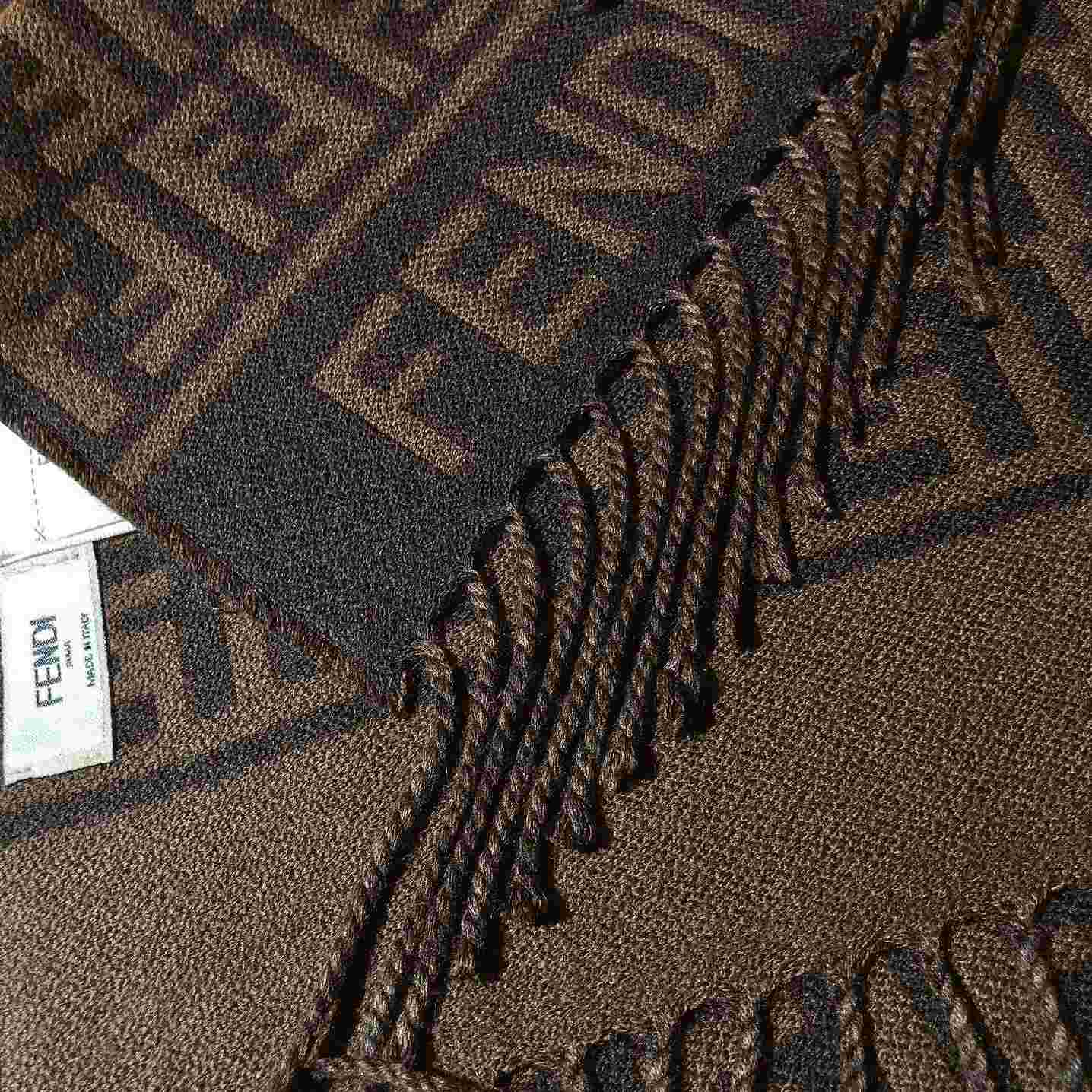 Fendi Wool Scarf  - FashionPlug