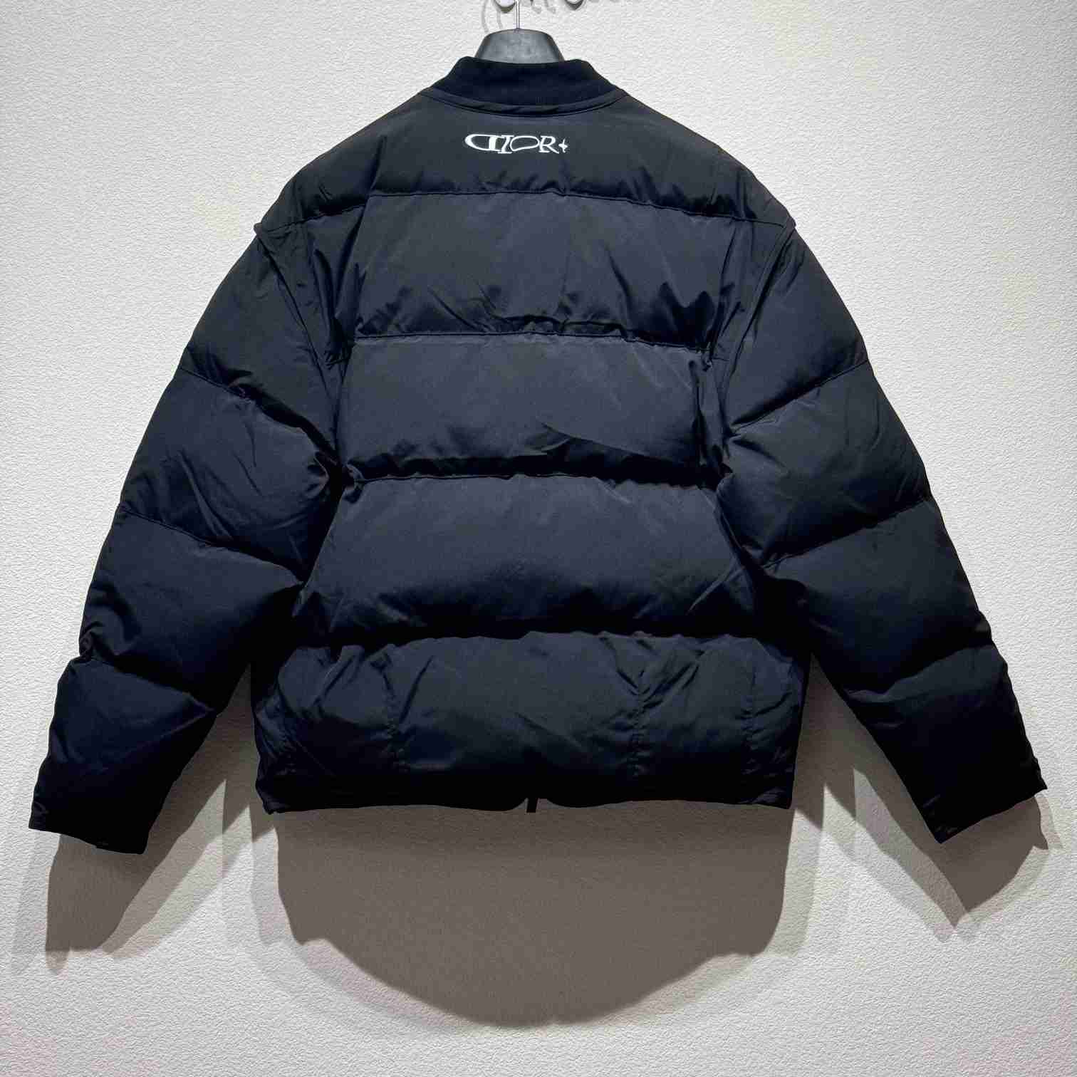 Dior AND LEWIS HAMILTON Puffer Jacket With Removable Sleeves  - FashionPlug