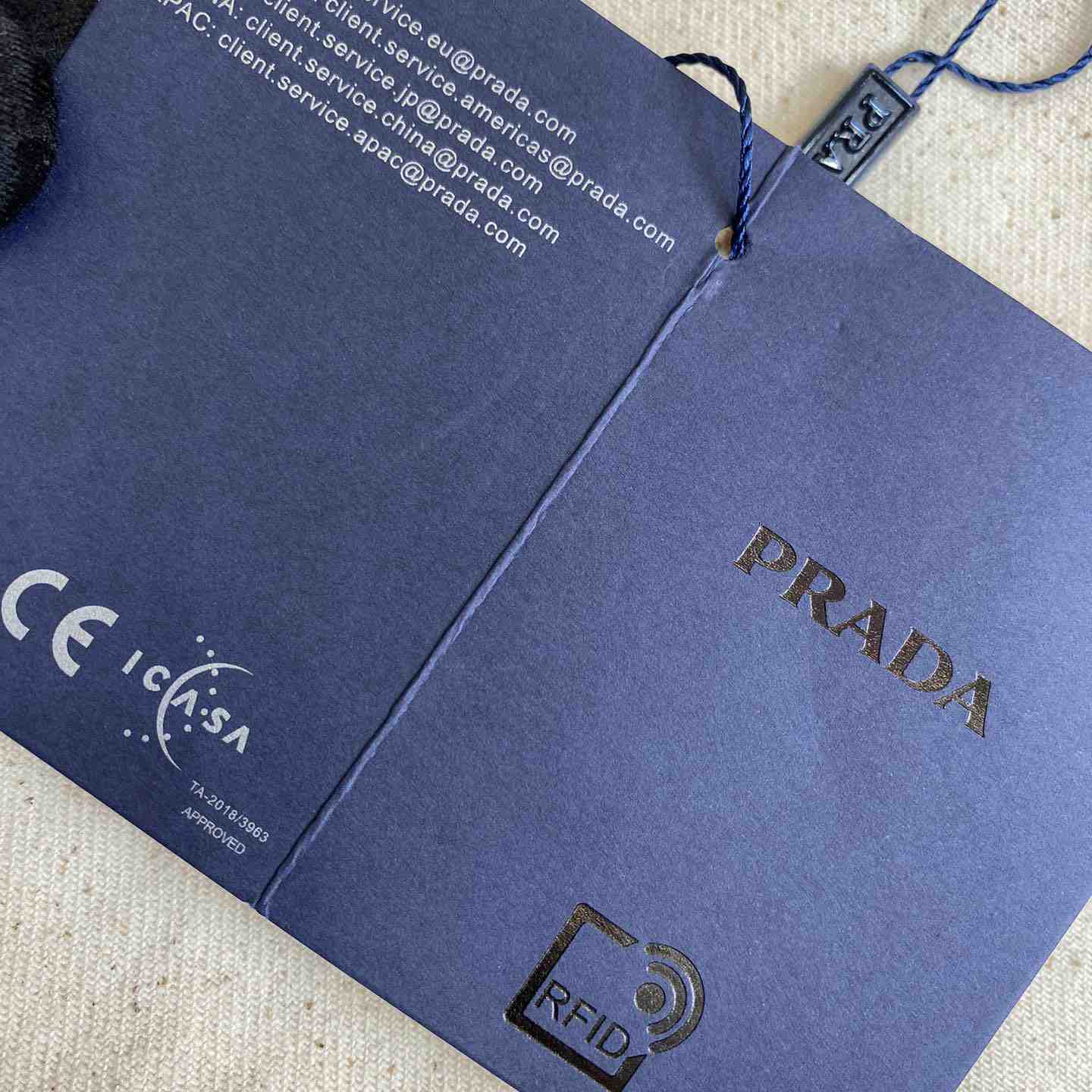 Prada Denim Blouson Jacket - FashionPlug