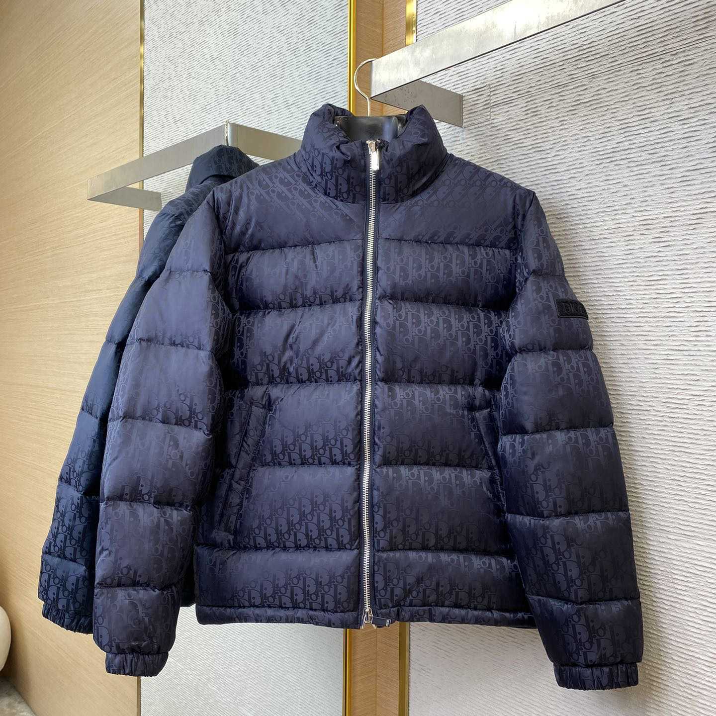 Dior Oblique Down Jacket  - FashionPlug
