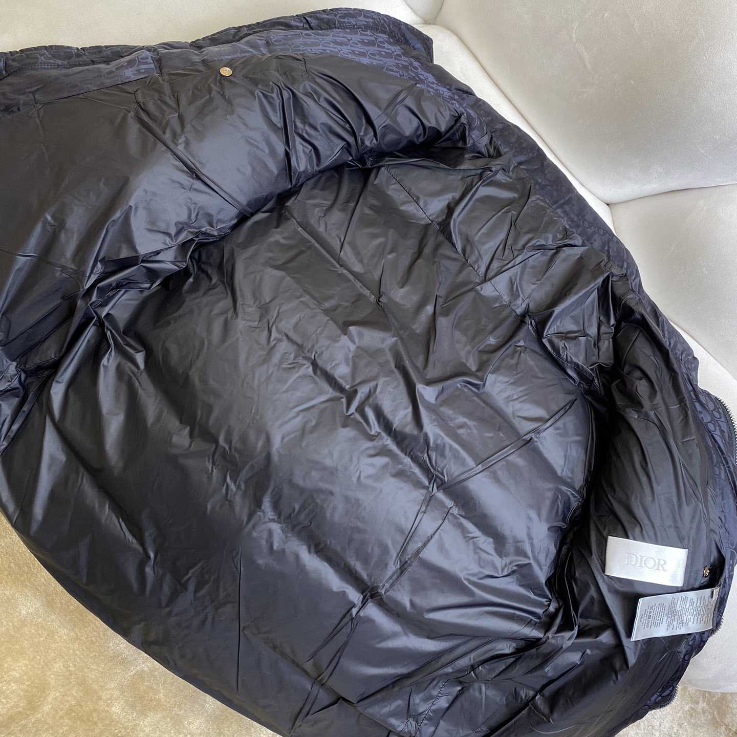 Dior Oblique Down Jacket  - FashionPlug