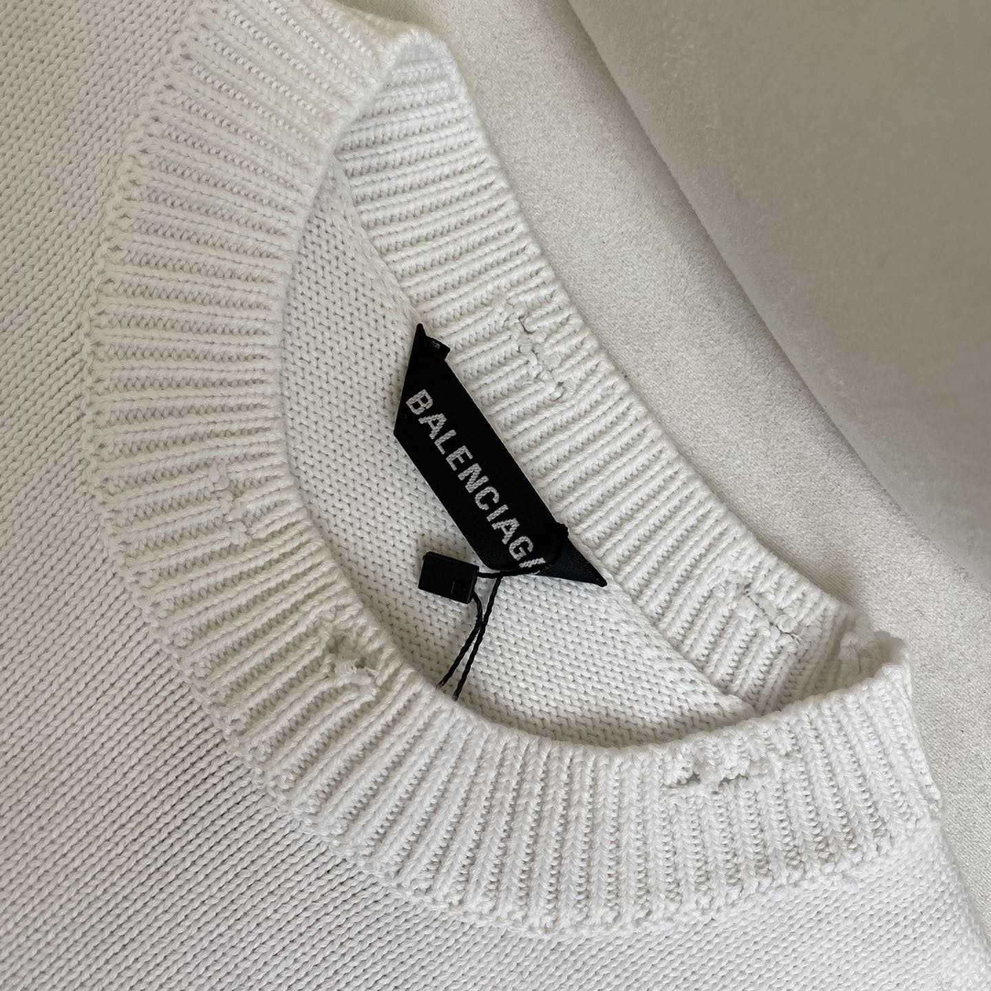 Balenciaga Logo-embossed Sweatshirt - FashionPlug