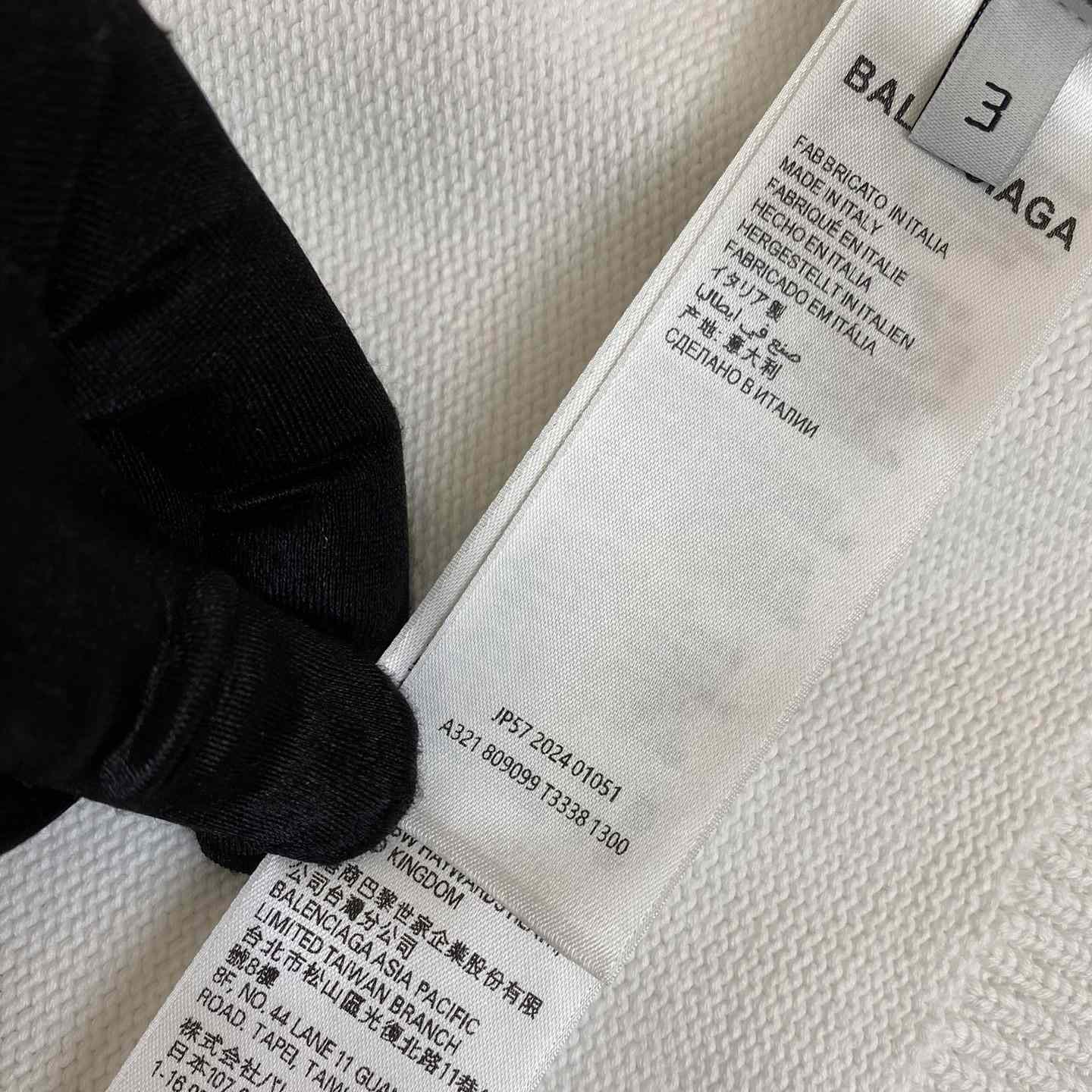 Balenciaga Logo-embossed Sweatshirt - FashionPlug