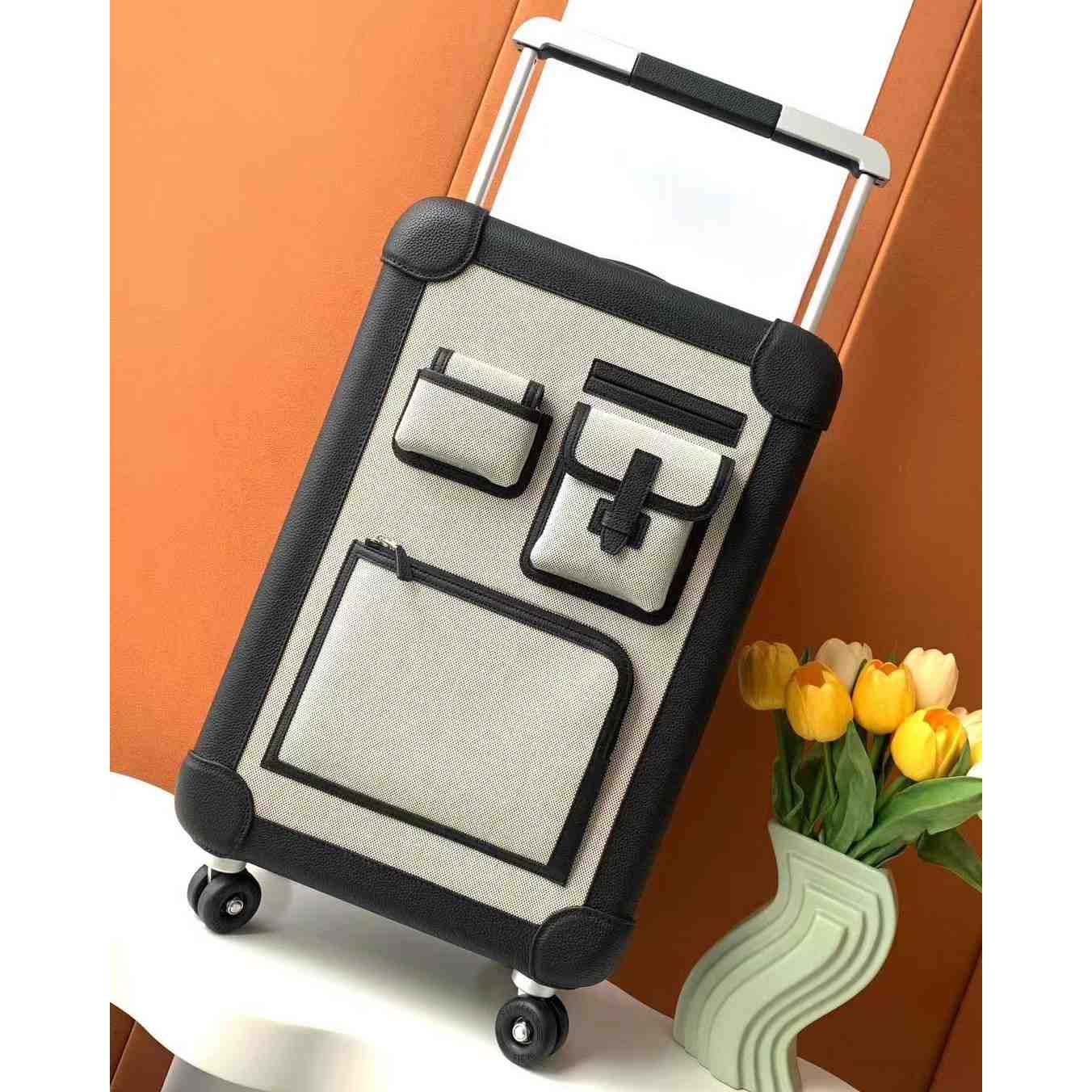 Hermès Rolling Mobility Suitcase Cabine Cargo 55 - FashionPlug