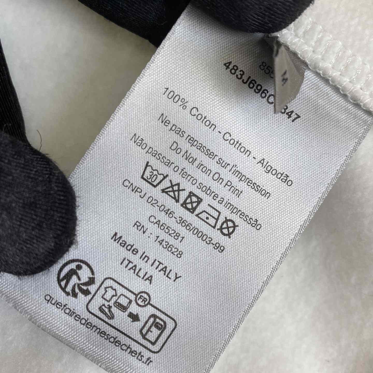 Dior CD Icon Half-Zip Sweatshirt   - FashionPlug