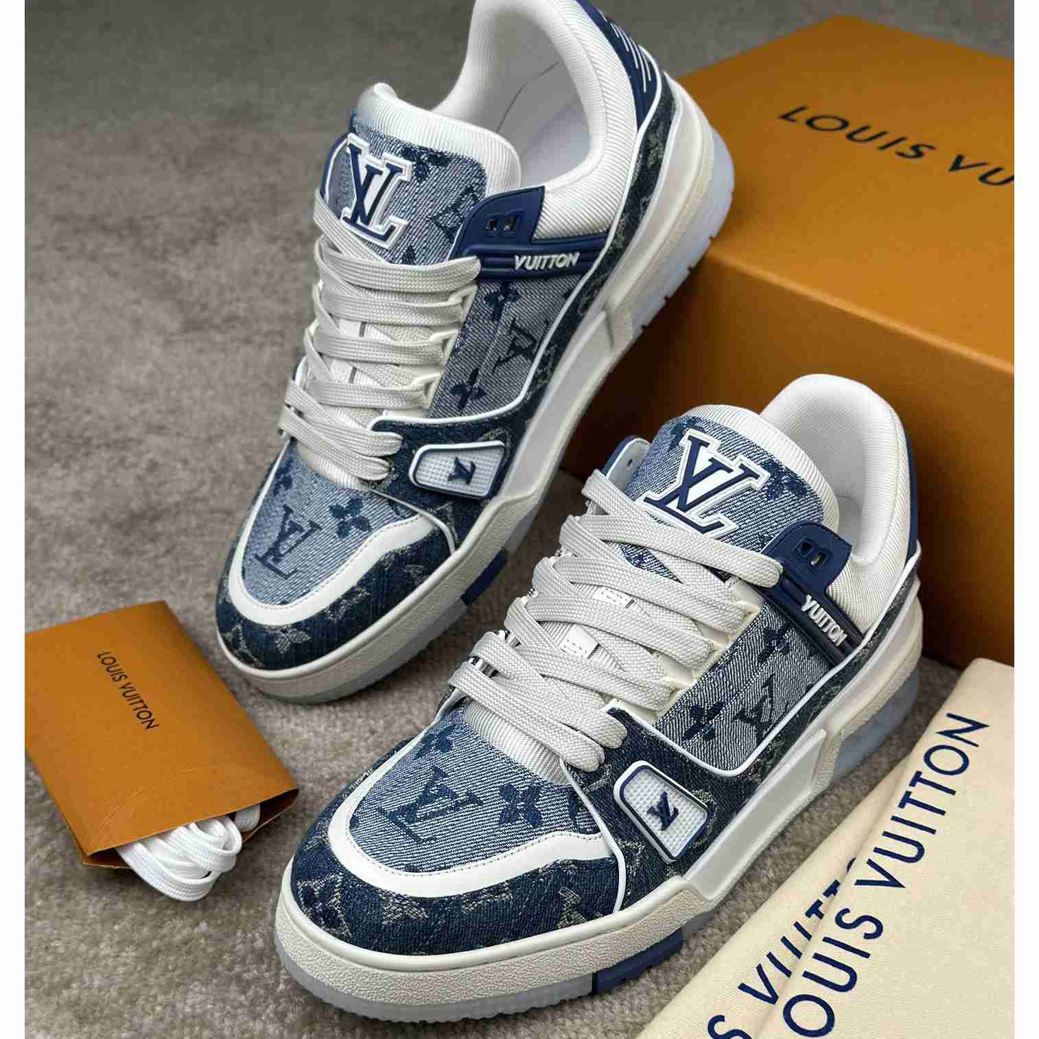 Louis Vuitton LV Trainer Sneaker  1ADHIG - FashionPlug