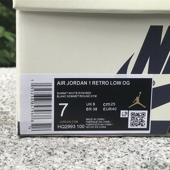 Air jordan 1 Low OG“Howard University” Sneaker    HQ2993-100 - FashionPlug