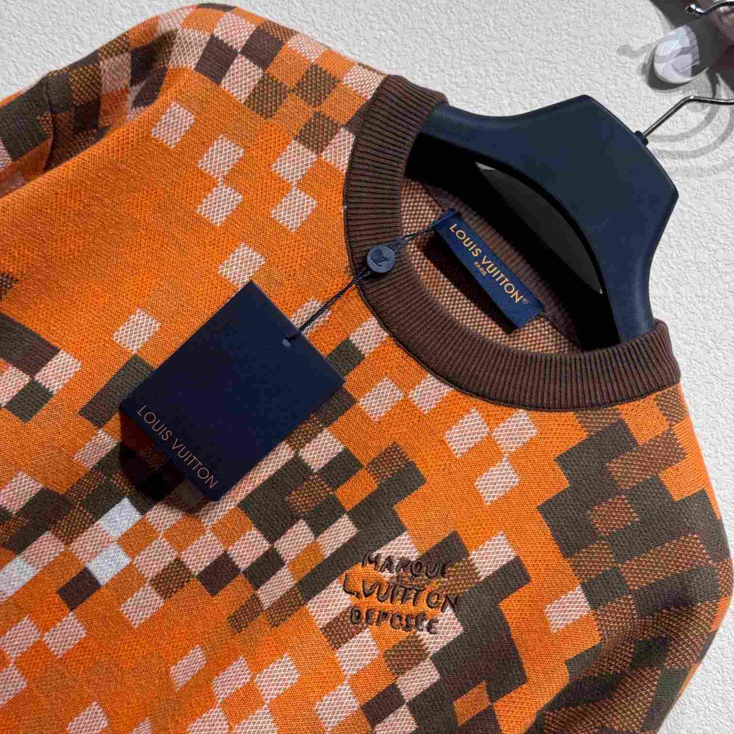 Louis Vuitton Jacquard Cotton Pullover   1AFXRM - FashionPlug