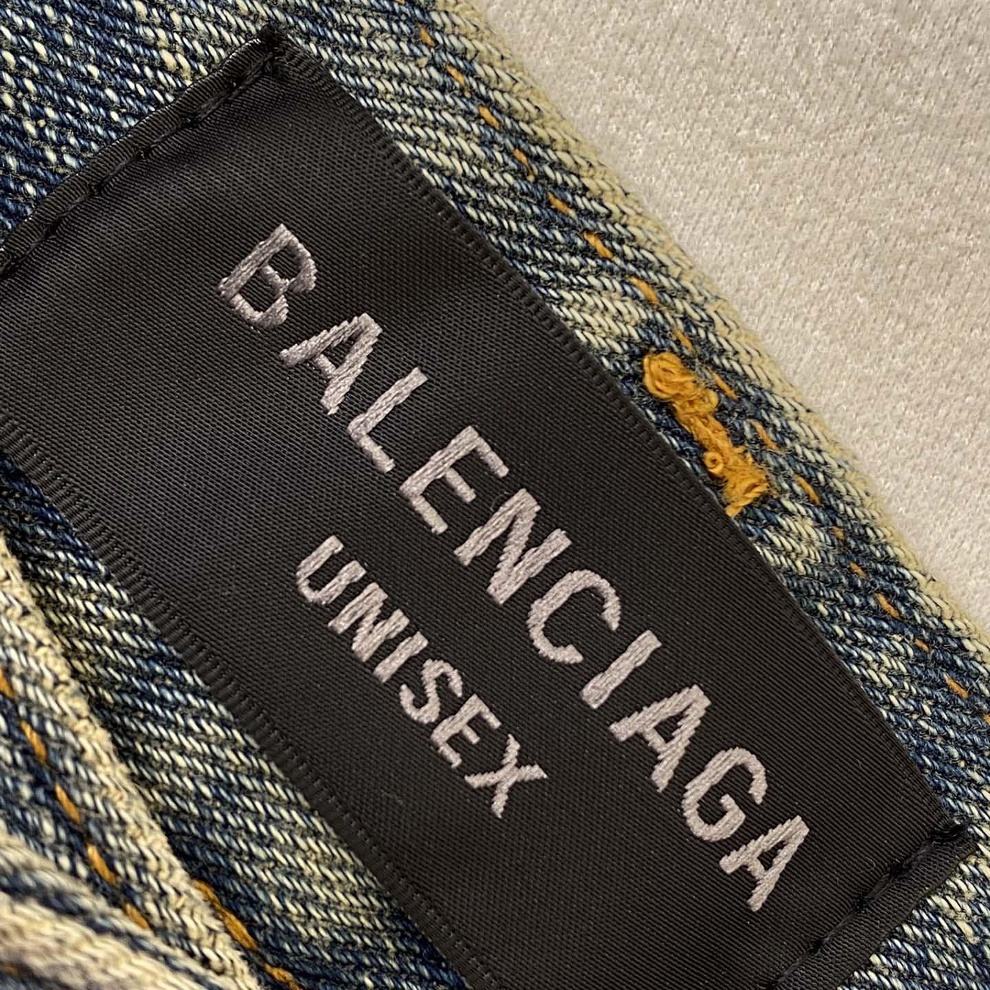 Balenciaga Y2K Stretched Knee Baggy Pants  - FashionPlug