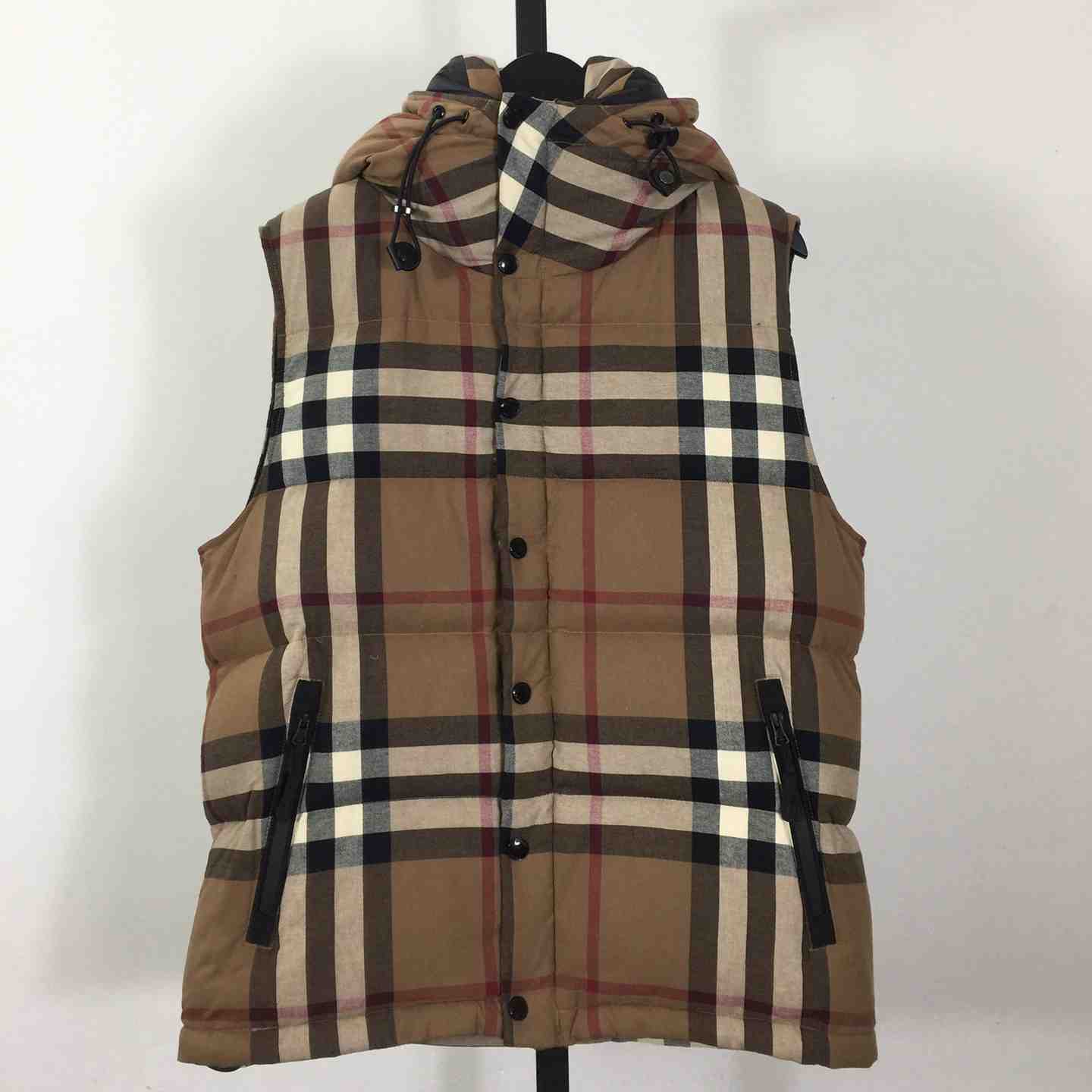 Burberry Check Puffer Jacket - FashionPlug
