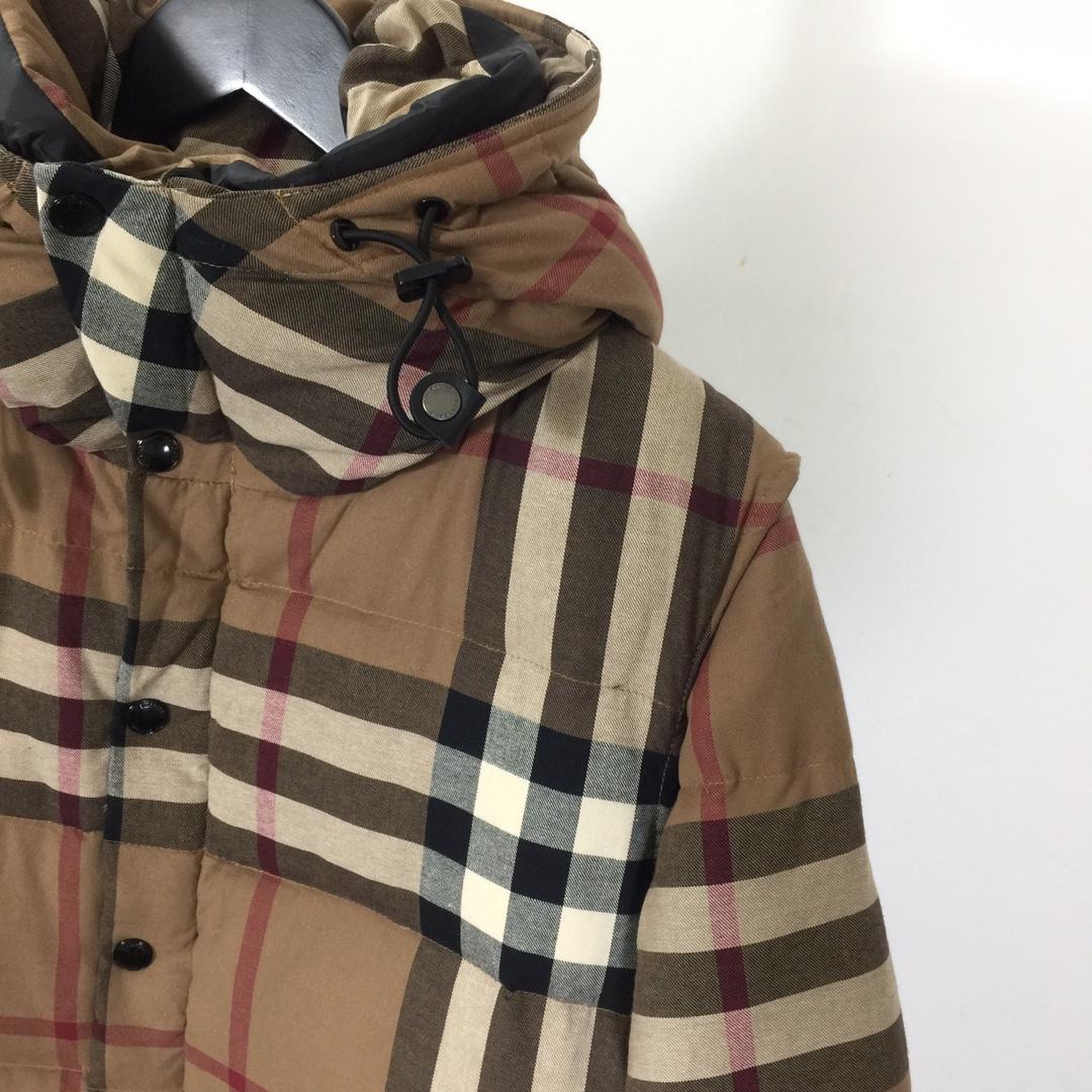 Burberry Check Puffer Jacket - FashionPlug