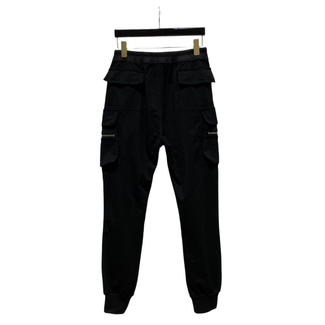 Rick Owens Cotton Jersey Tapered Pants - FashionPlug