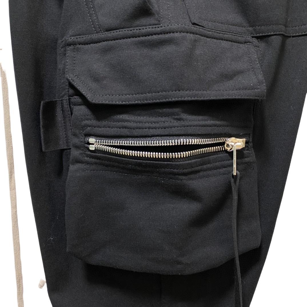 Rick Owens Cotton Jersey Tapered Pants - FashionPlug