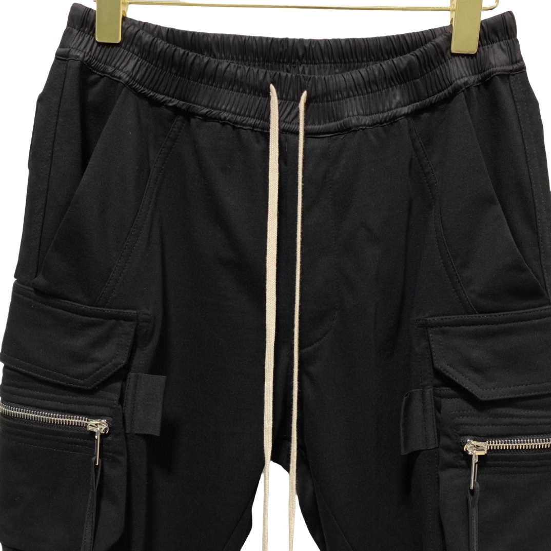 Rick Owens Cotton Jersey Tapered Pants - FashionPlug
