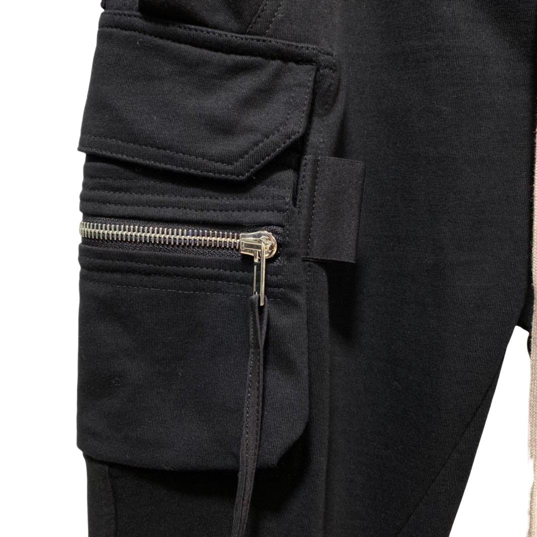 Rick Owens Cotton Jersey Tapered Pants - FashionPlug